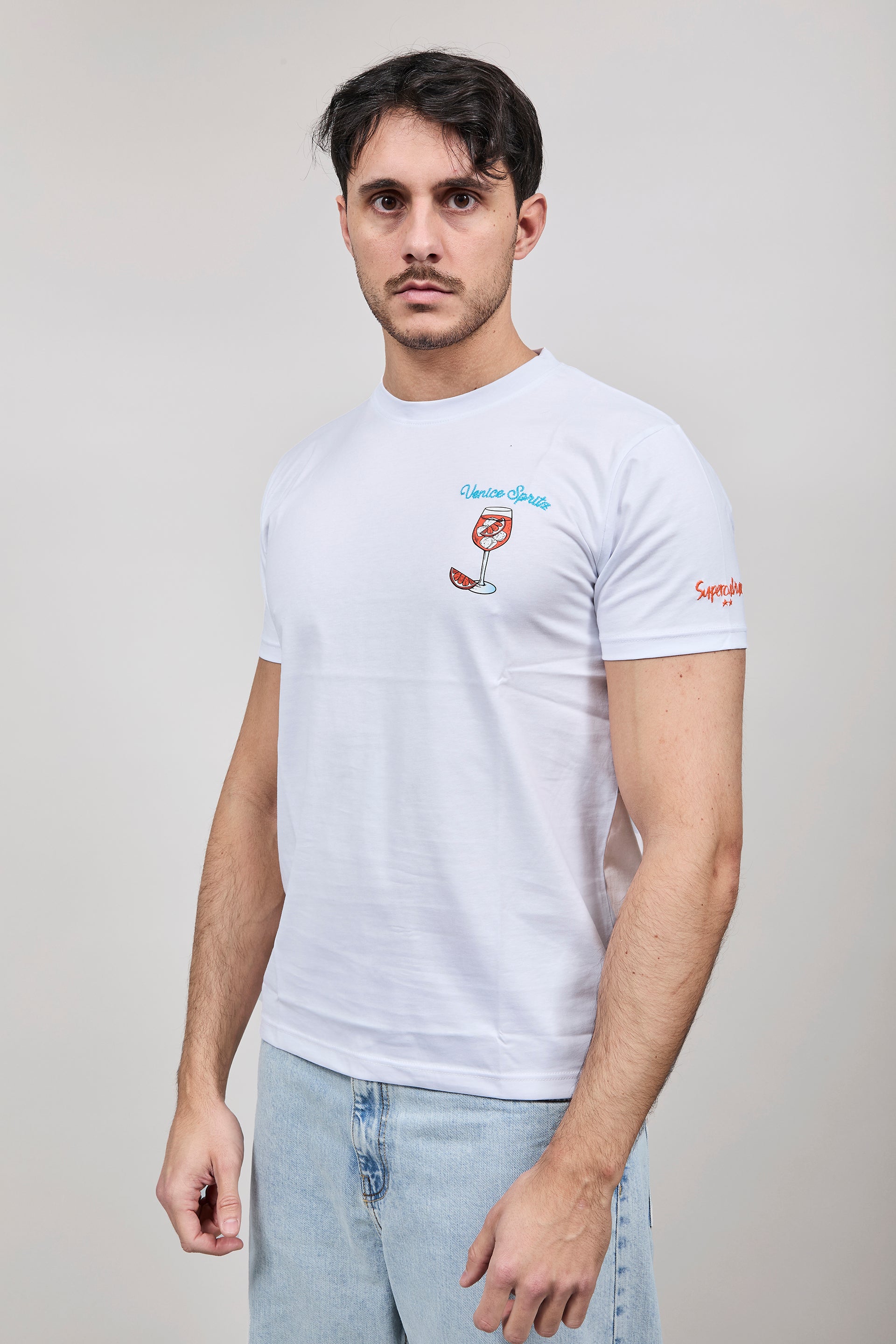 T-shirt Superculture Bianca A1821