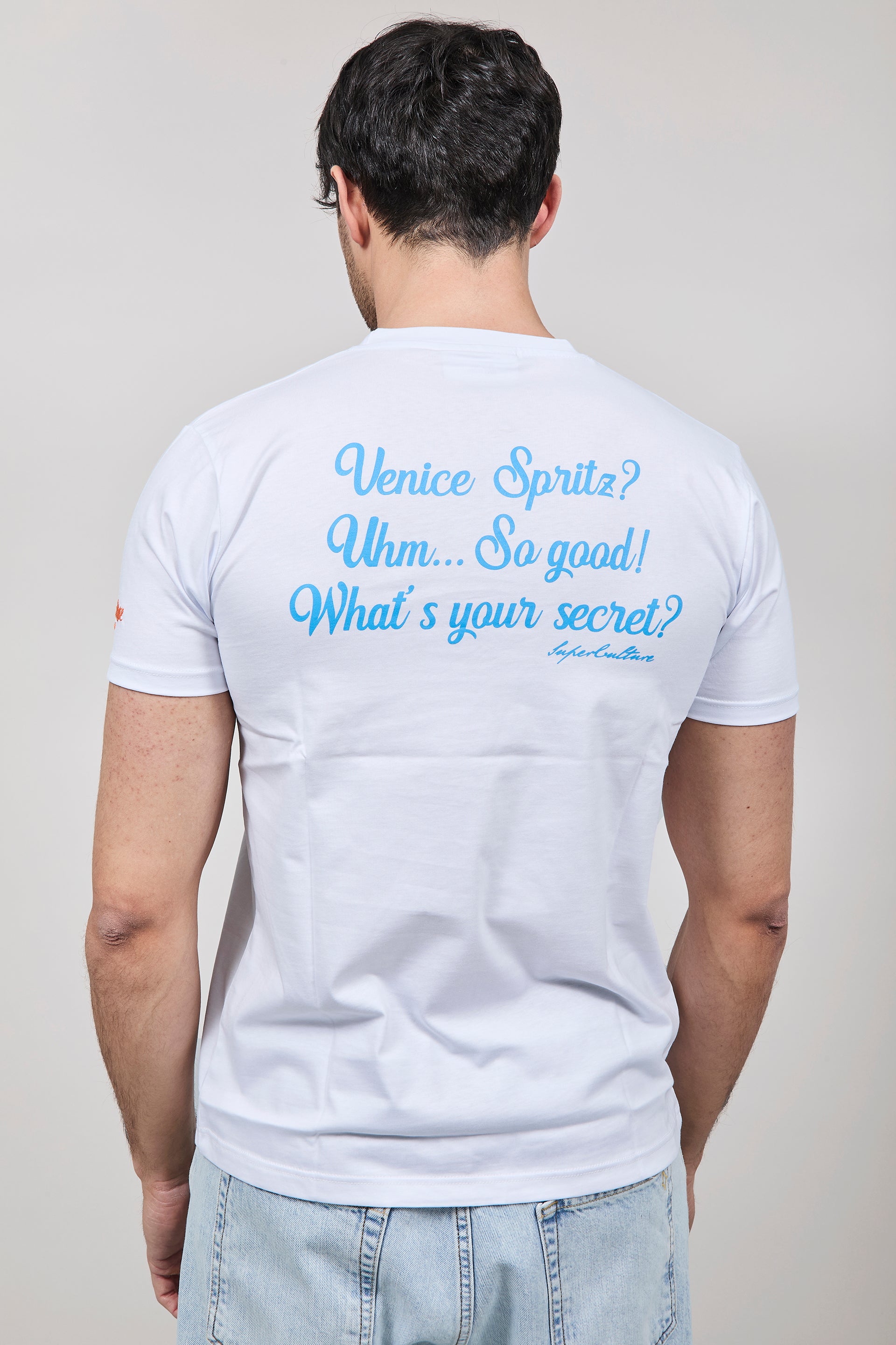T-shirt Superculture Bianca A1821