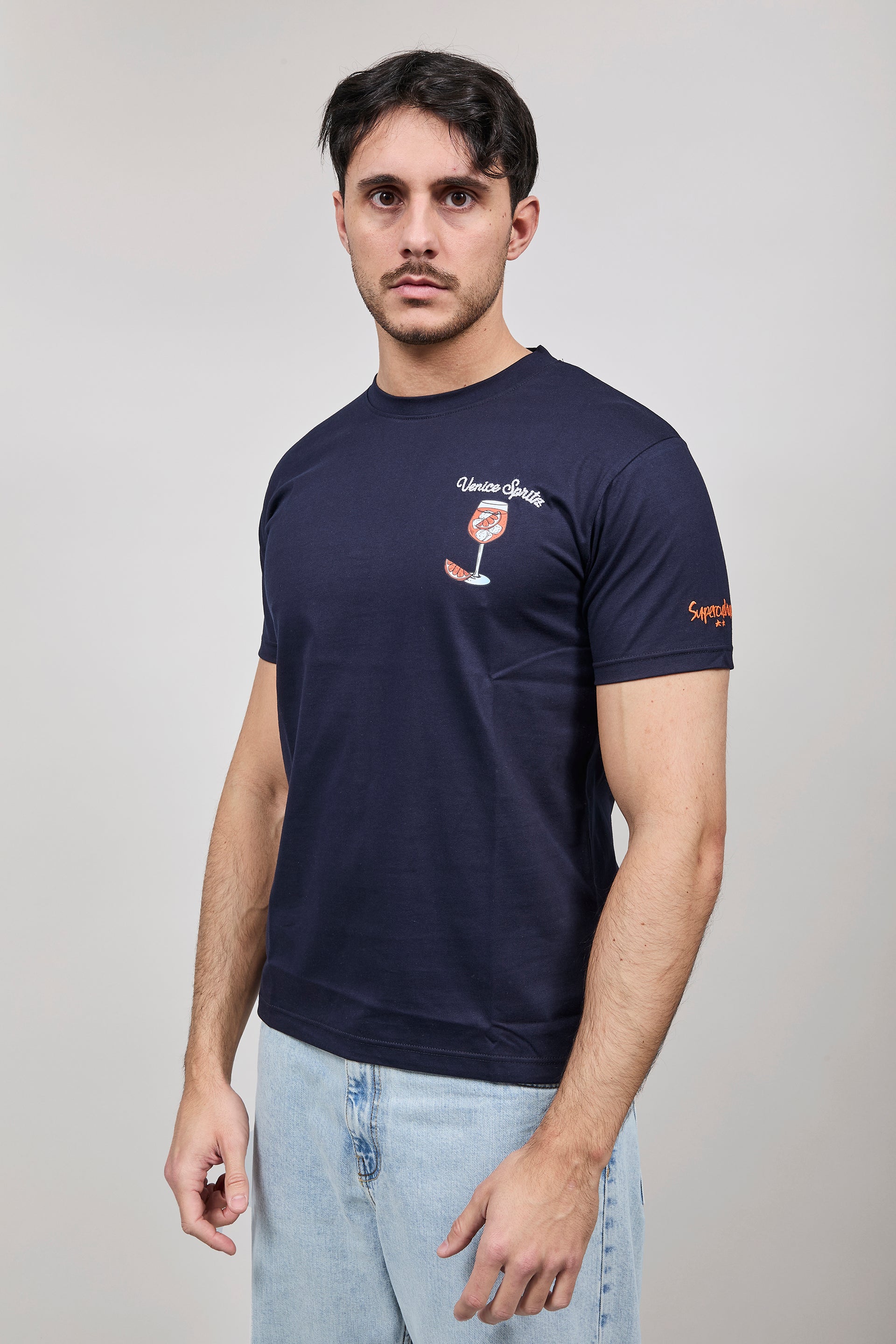 T-shirt Superculture Blu A1821