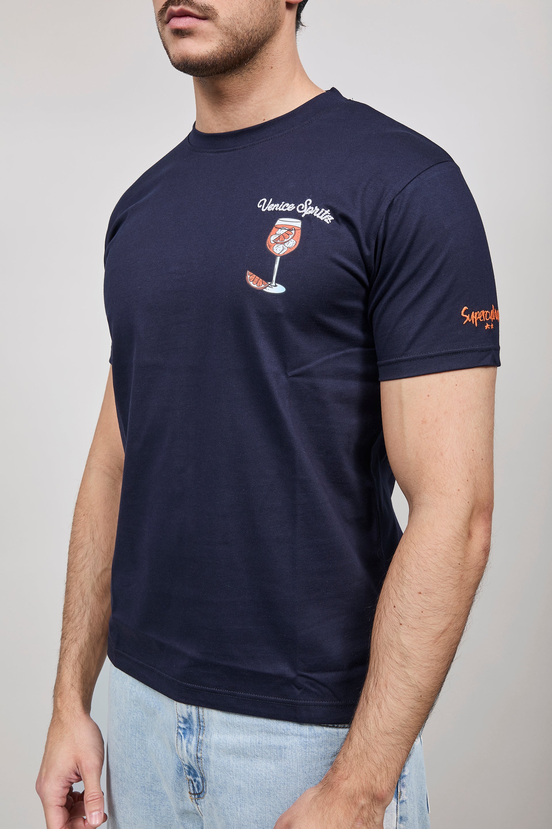 T-shirt Superculture Blu A1821