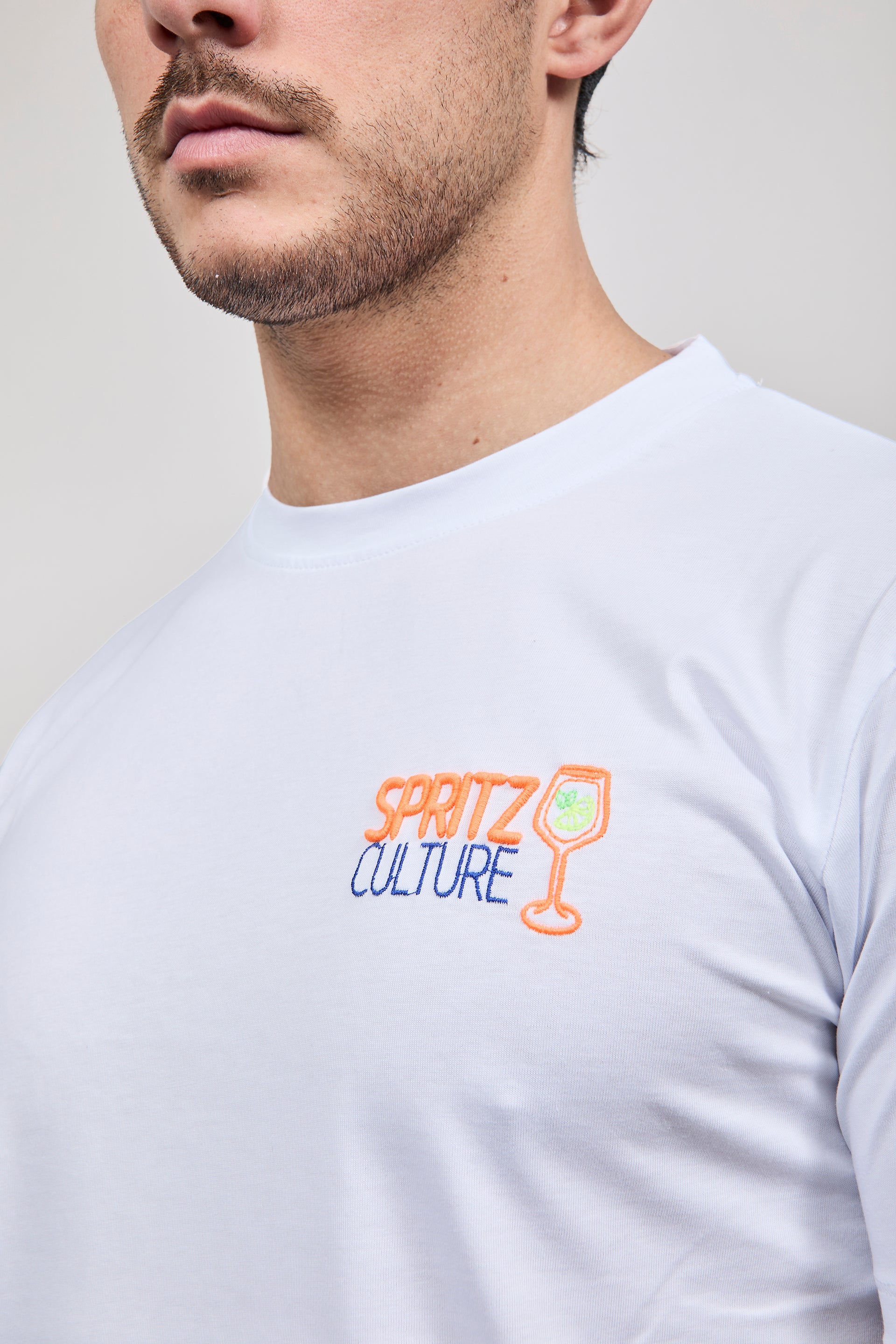 T-shirt Superculture Bianca A1847