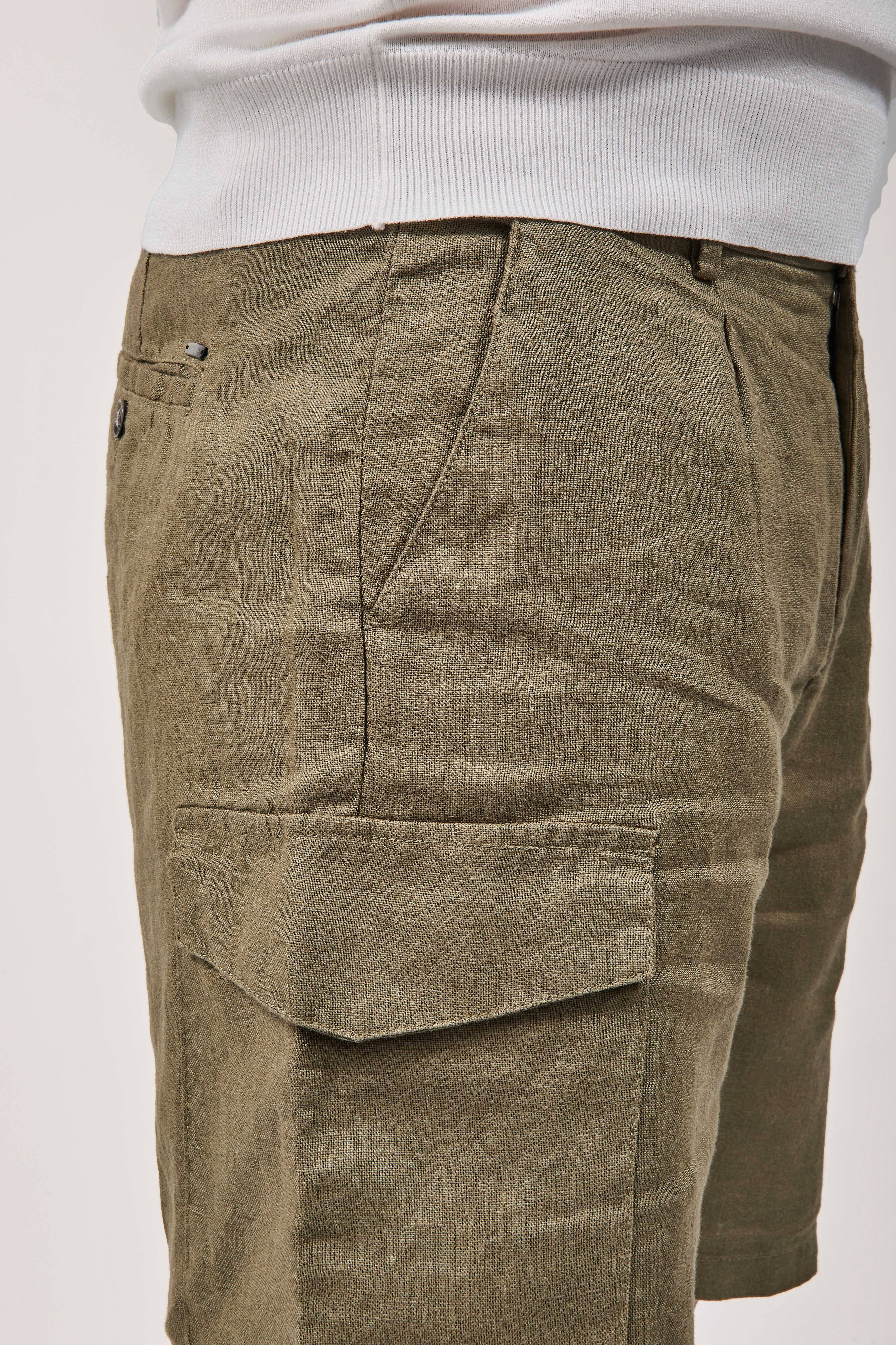 Bermuda Gianni Lupo Lino Militare 5209