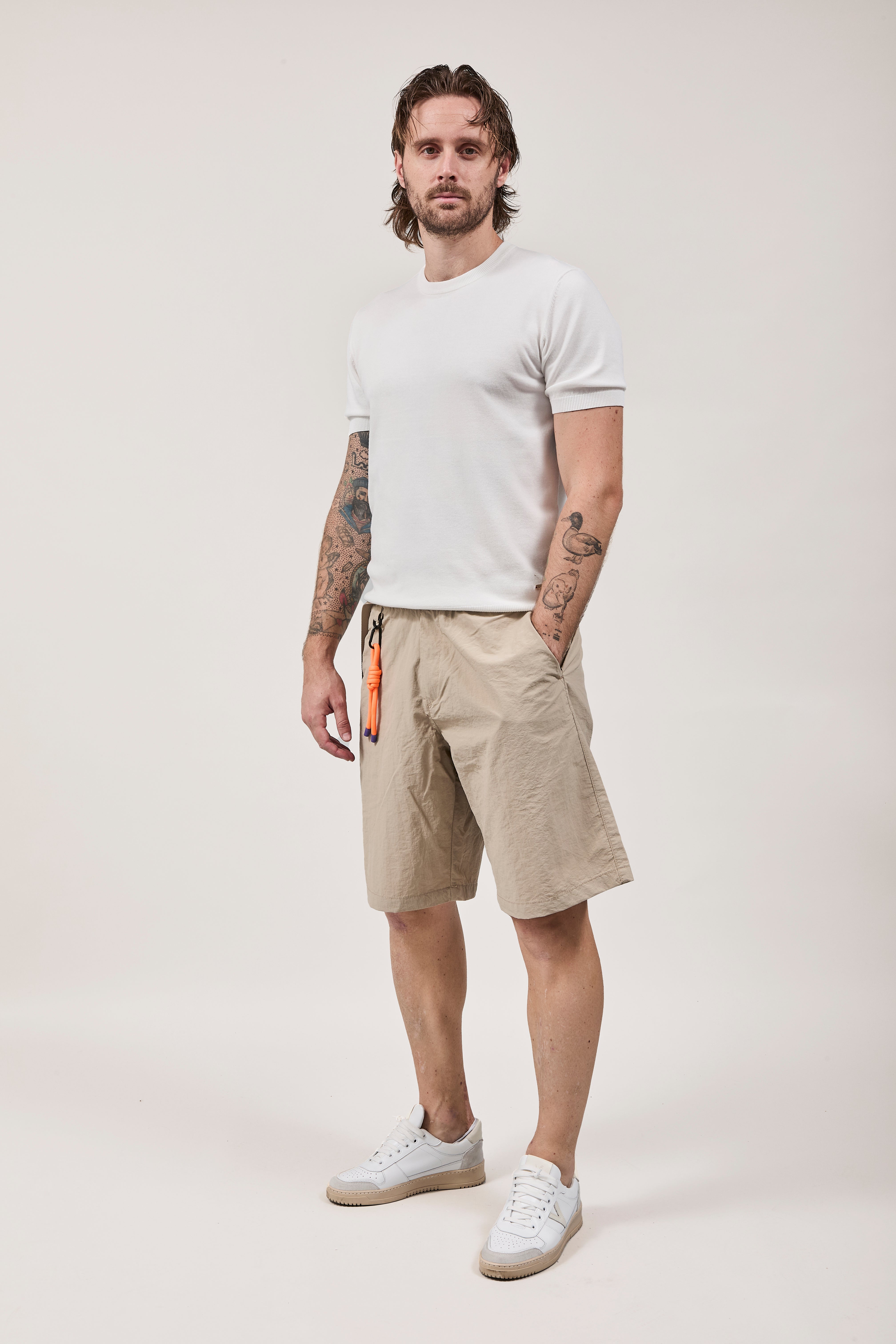 Bermuda Berna Tecnico Beige
