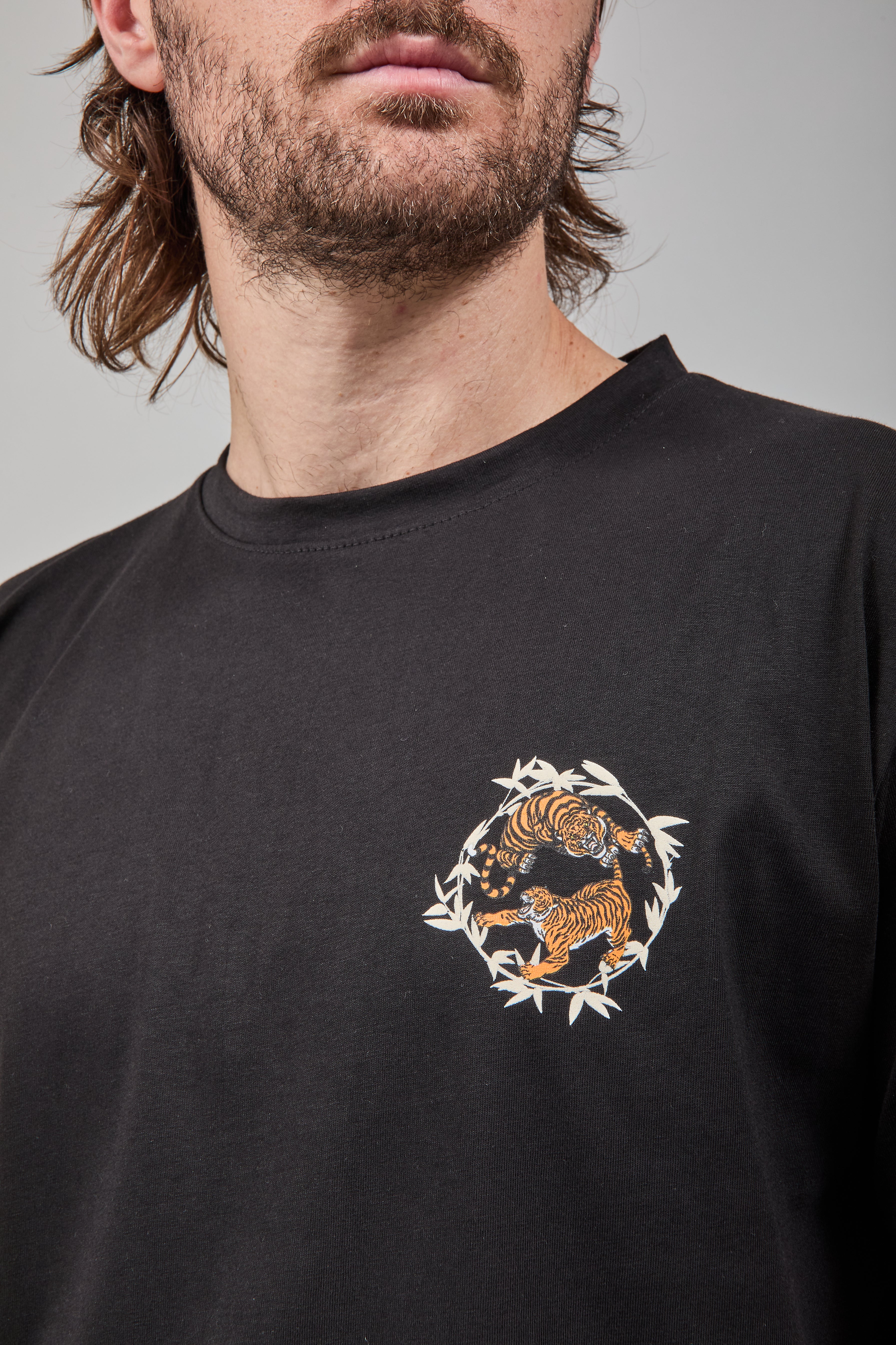 T-shirt Berna Tigri Nera