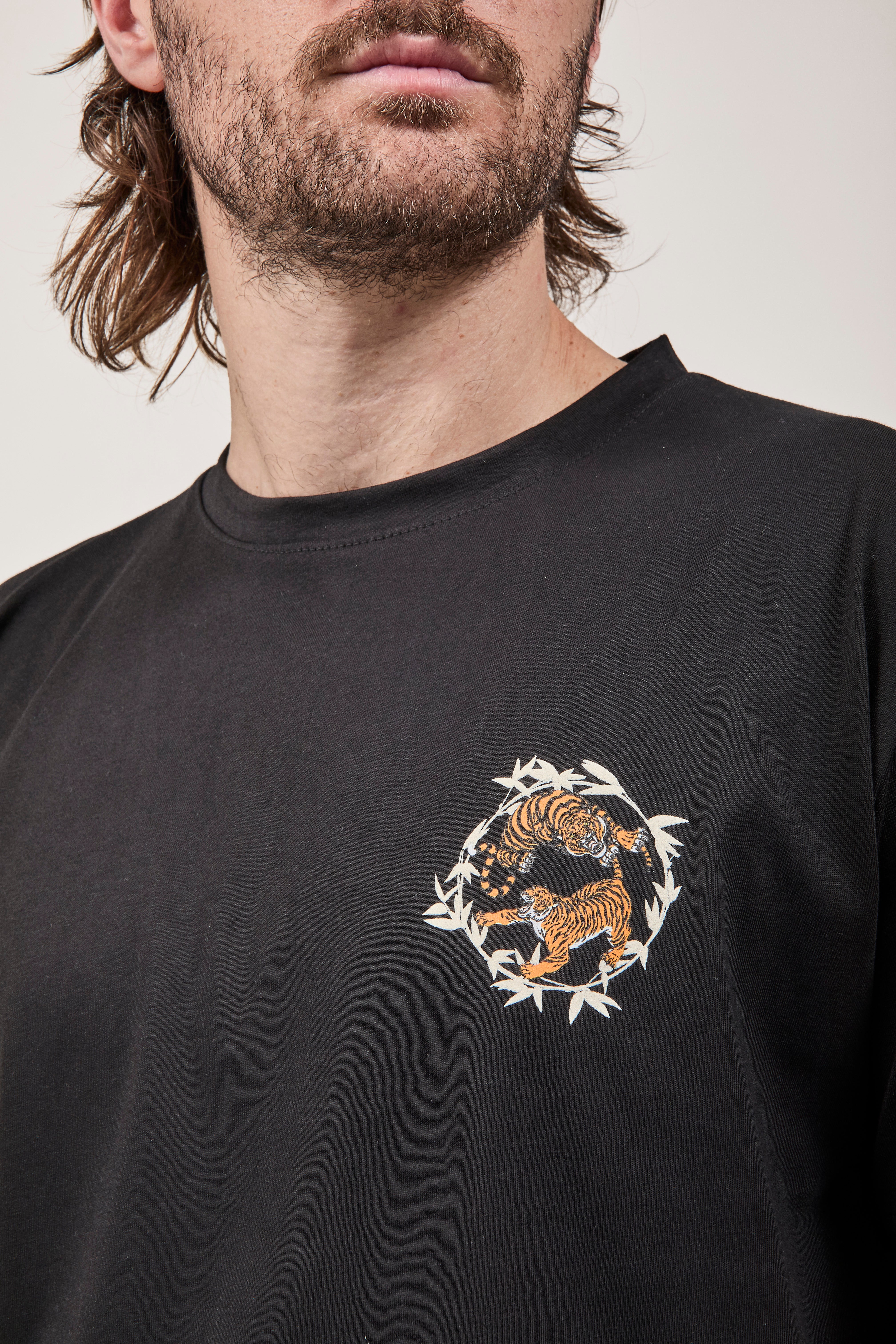 T-shirt Berna Tigri Nera