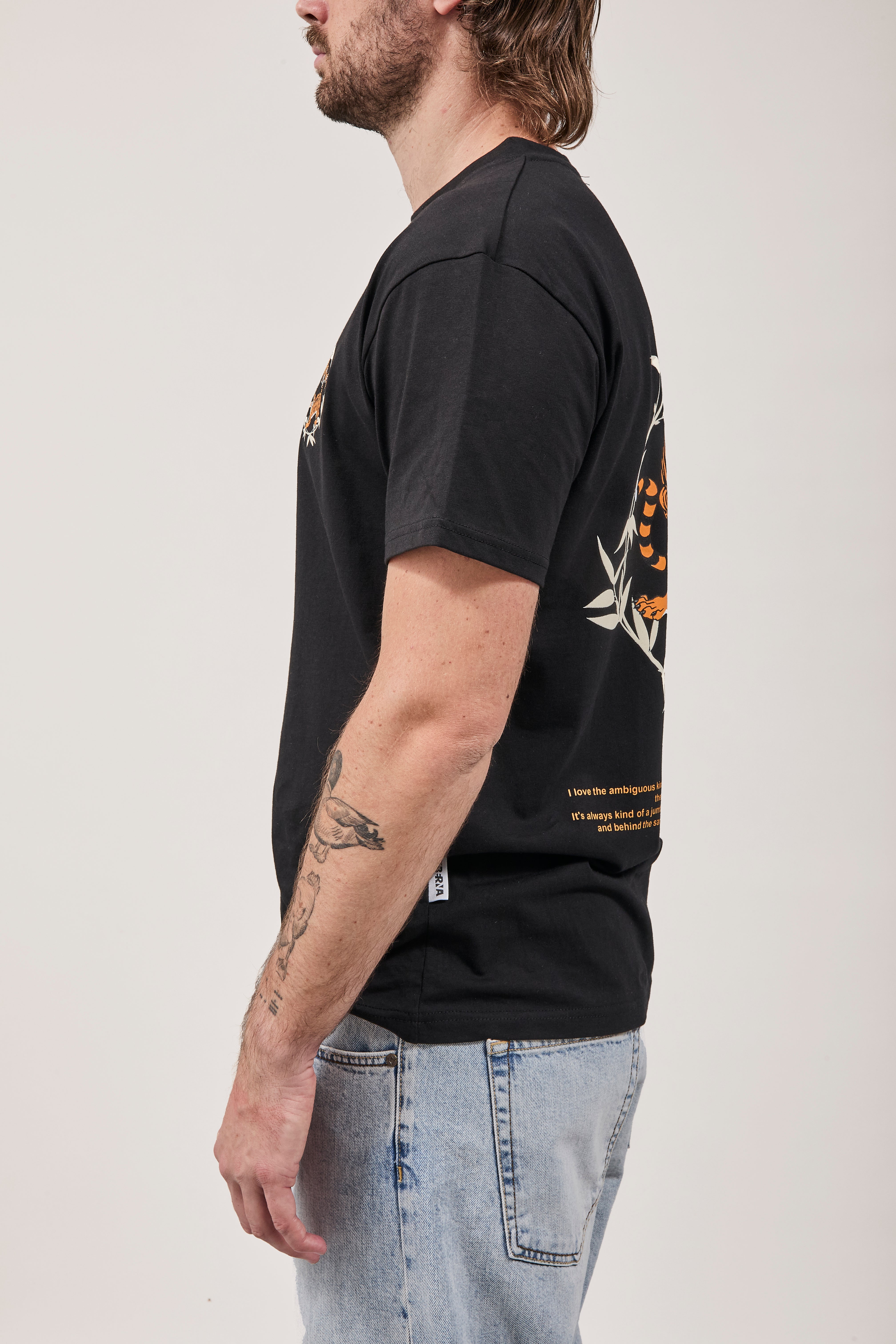 T-shirt Berna Tigri Nera