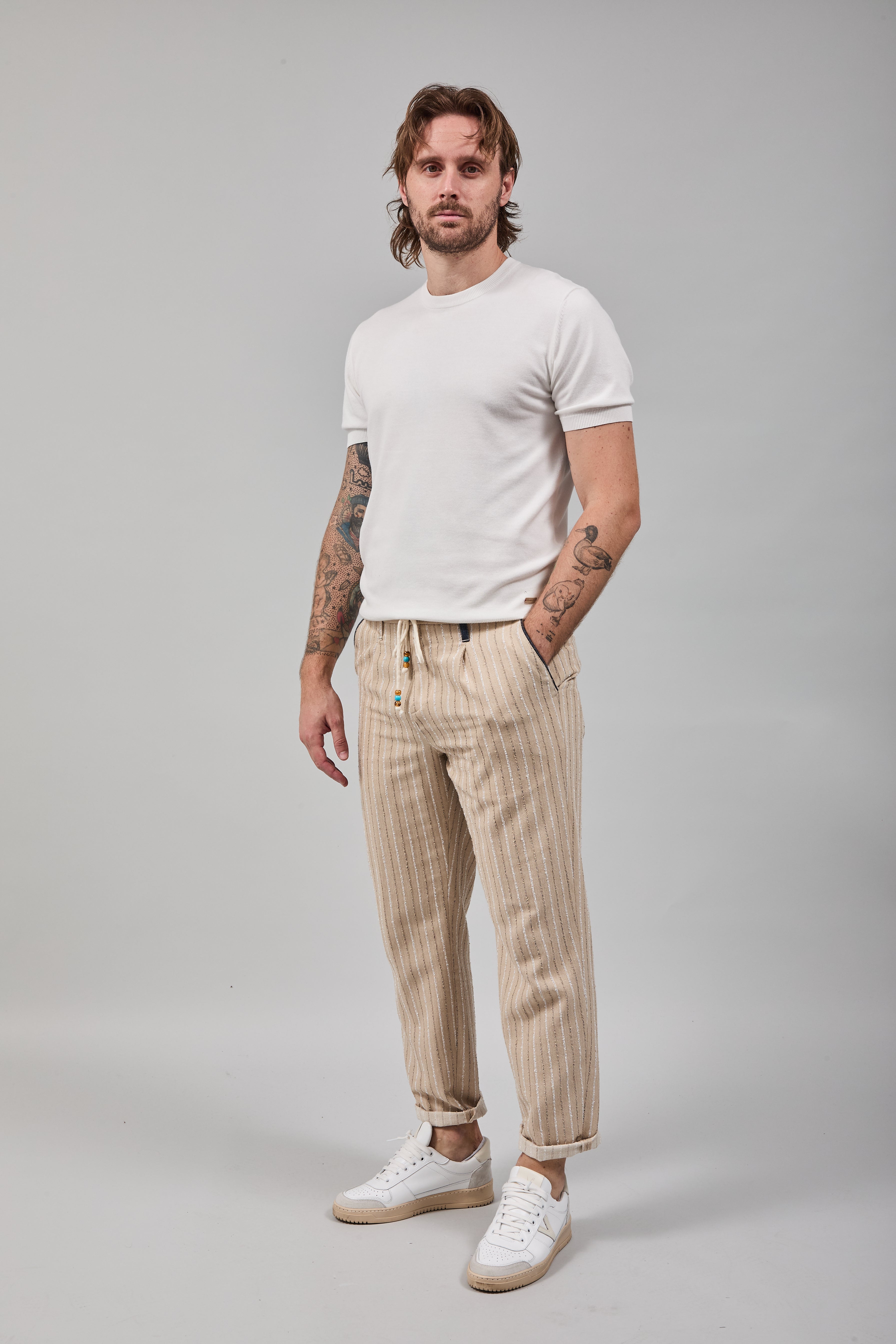 Pantalone Berna Rigato