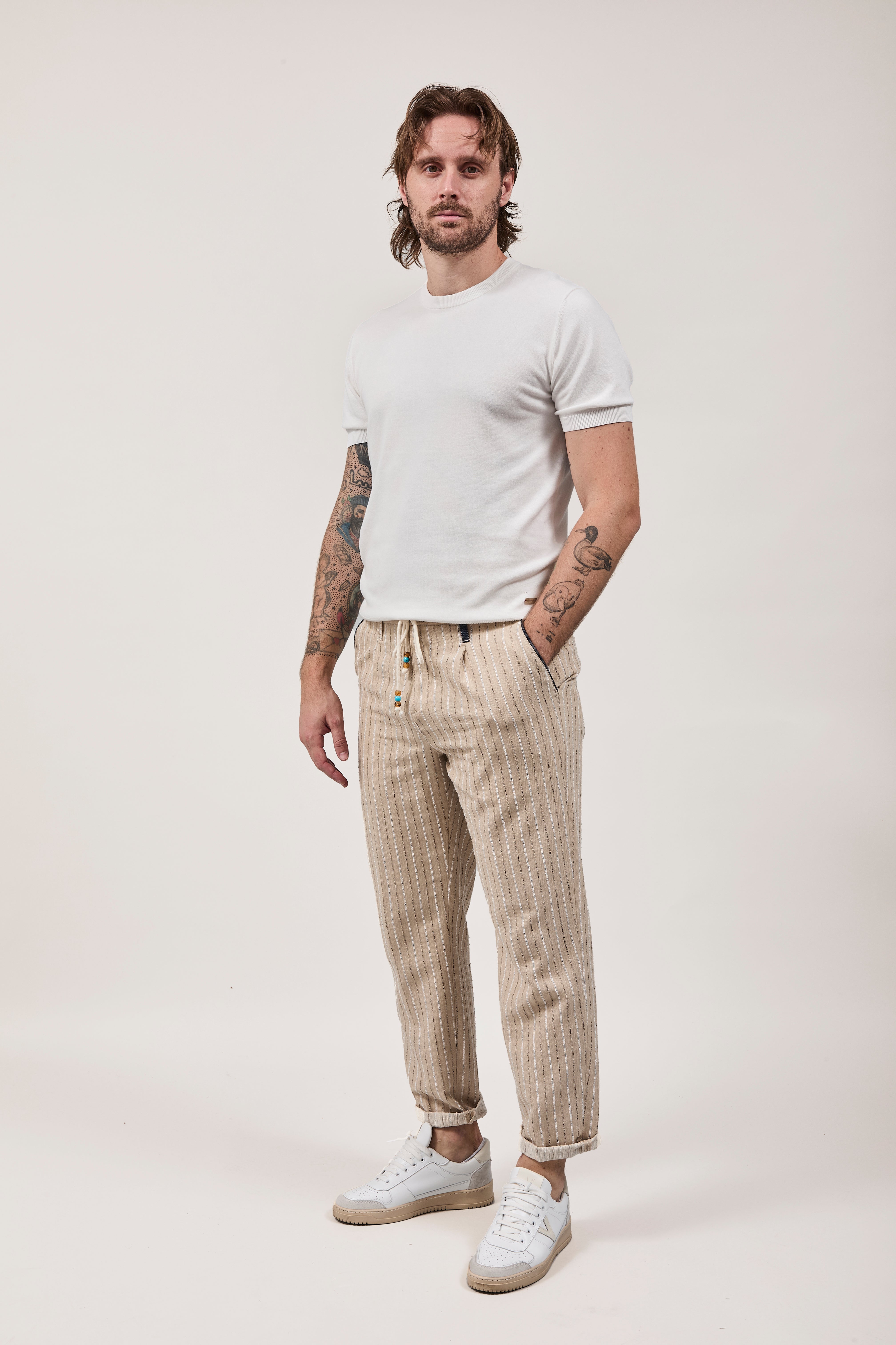 Pantalone Berna Rigato