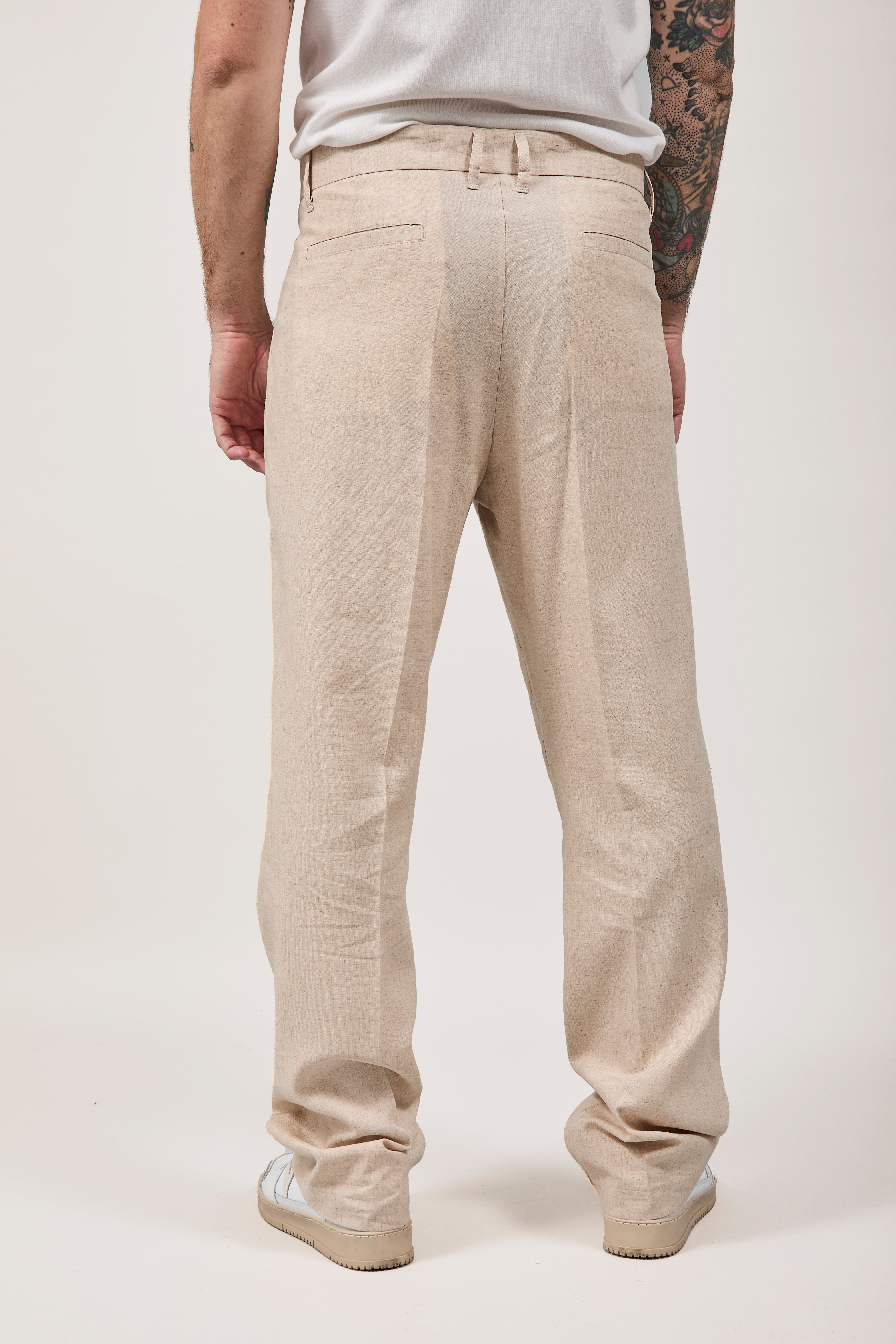 Pantalone Imperial Lino Palazzo Calce
