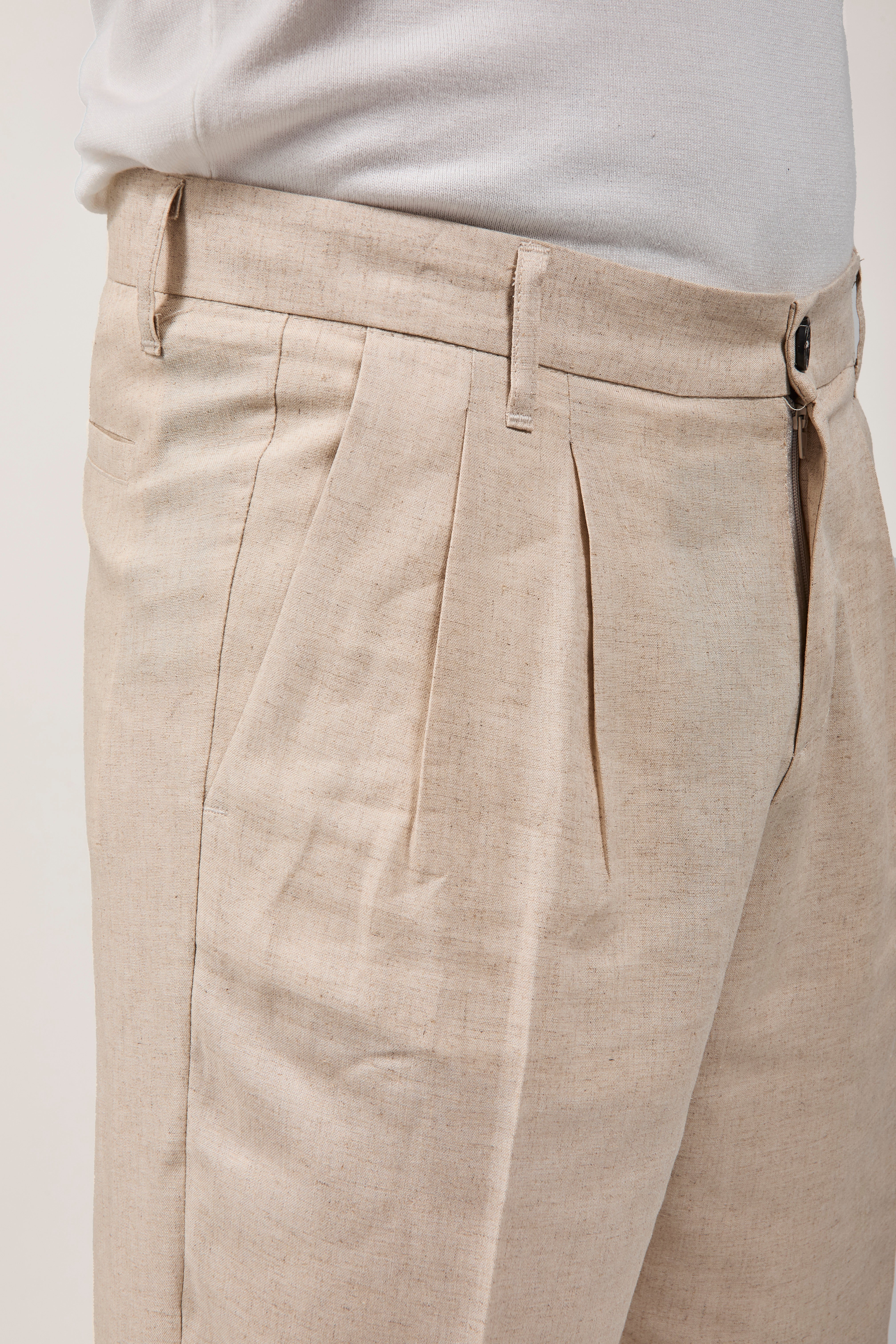 Pantalone Imperial Lino Palazzo Calce