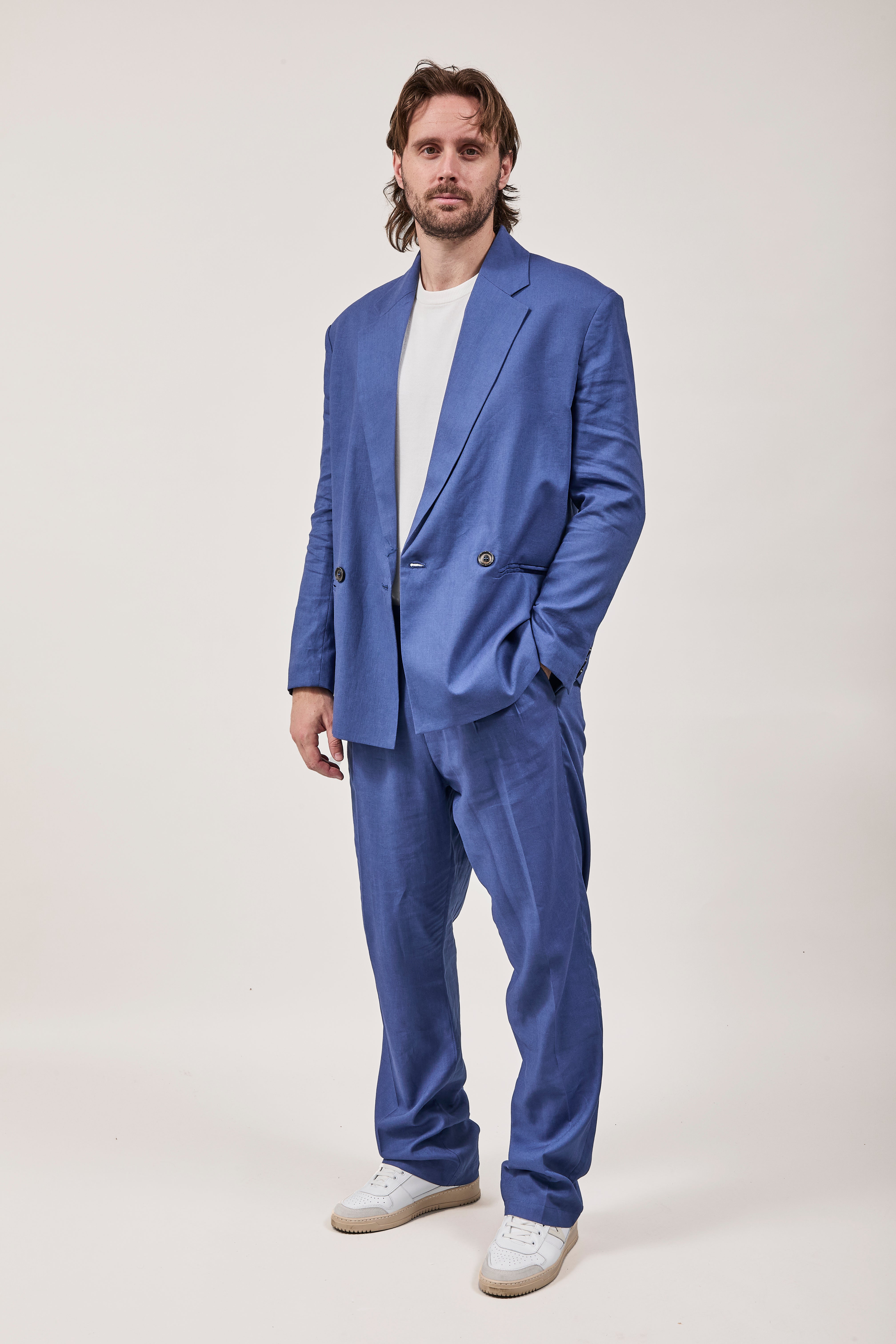 Giacca Imperial Lino Over Denim