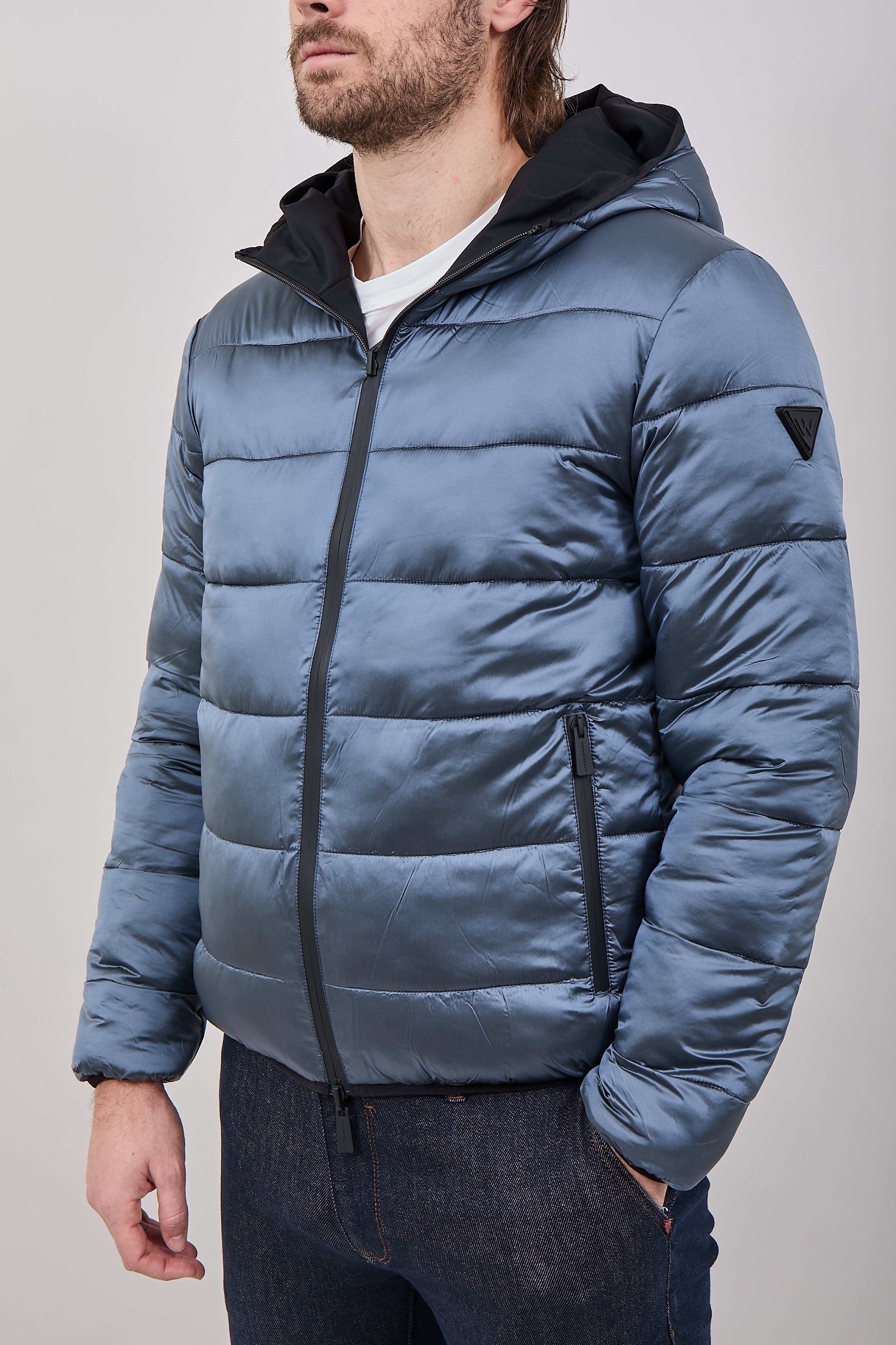 Piumino Reversibile Why Not Brand GH6 Nero/Blu