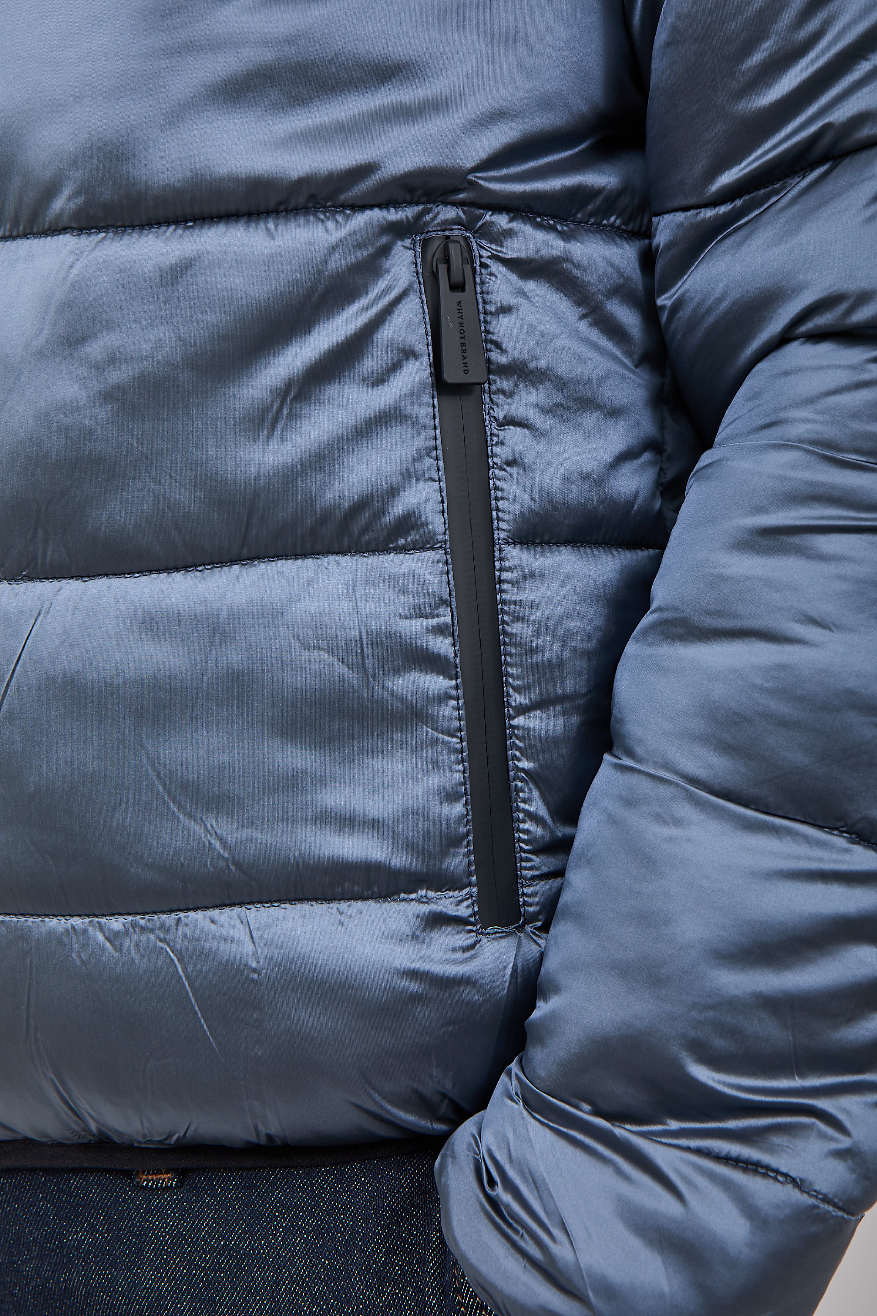 Piumino Reversibile Why Not Brand GH6 Nero/Blu