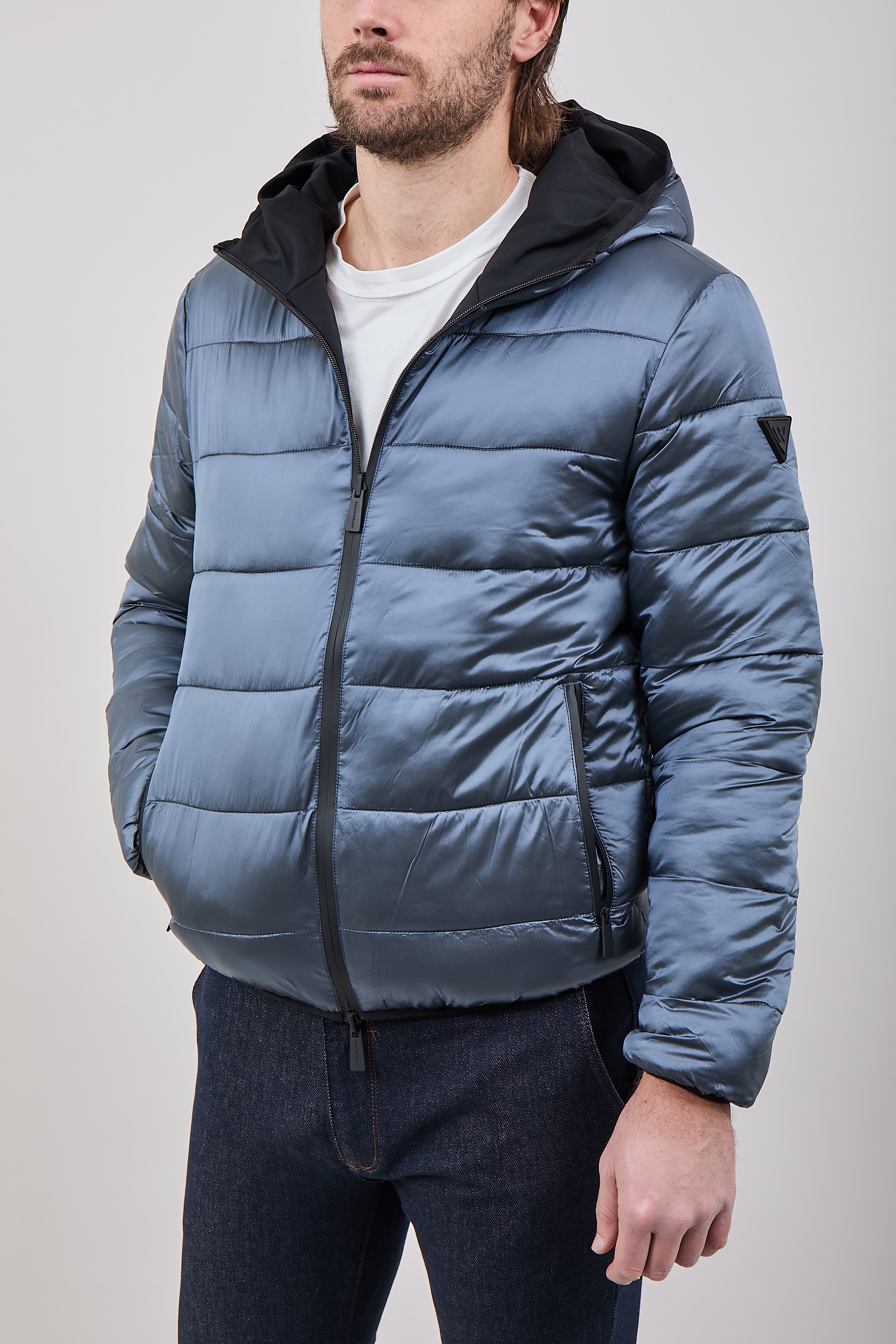 Piumino Reversibile Why Not Brand GH6 Nero/Blu