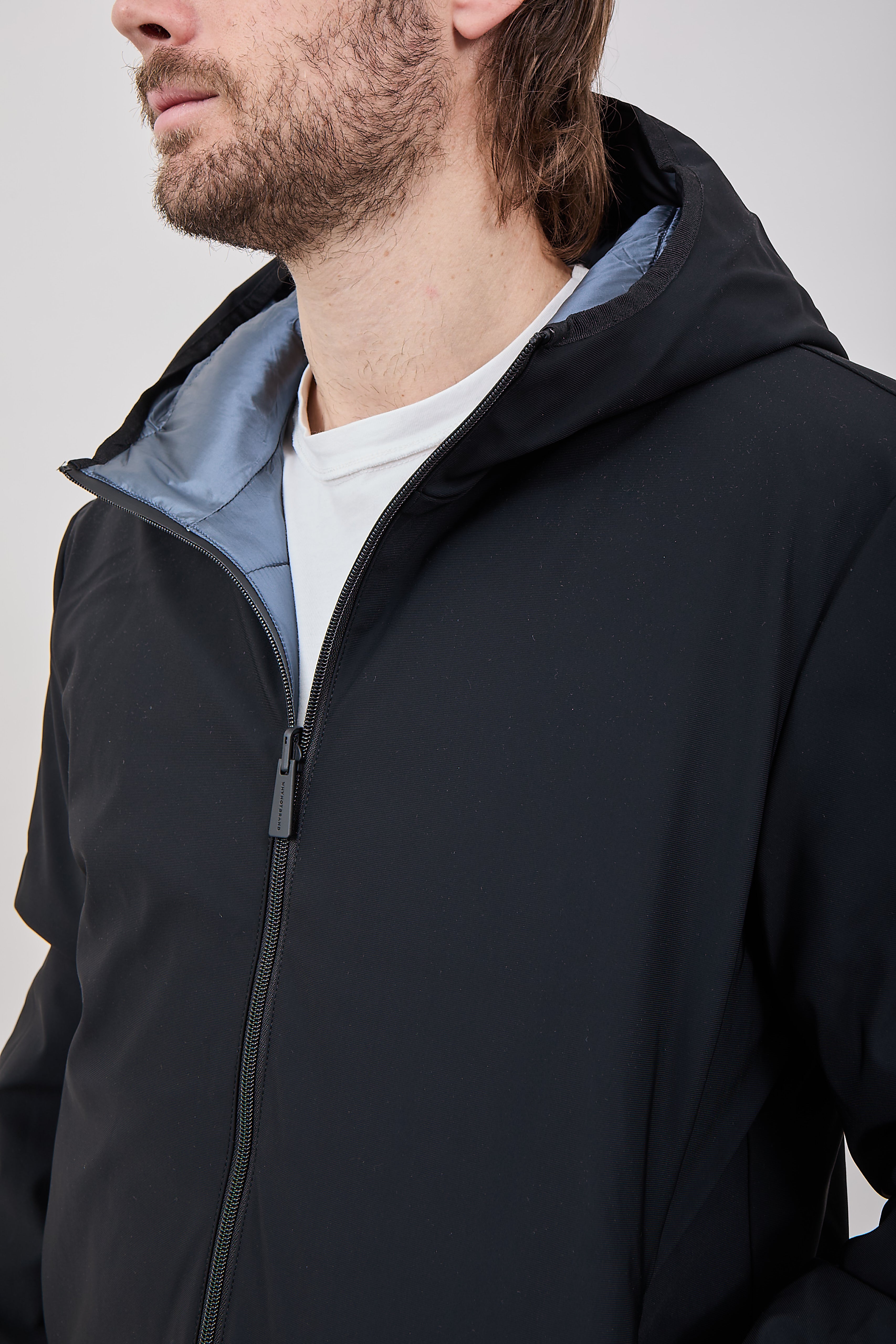 Piumino Reversibile Why Not Brand GH6 Nero/Blu