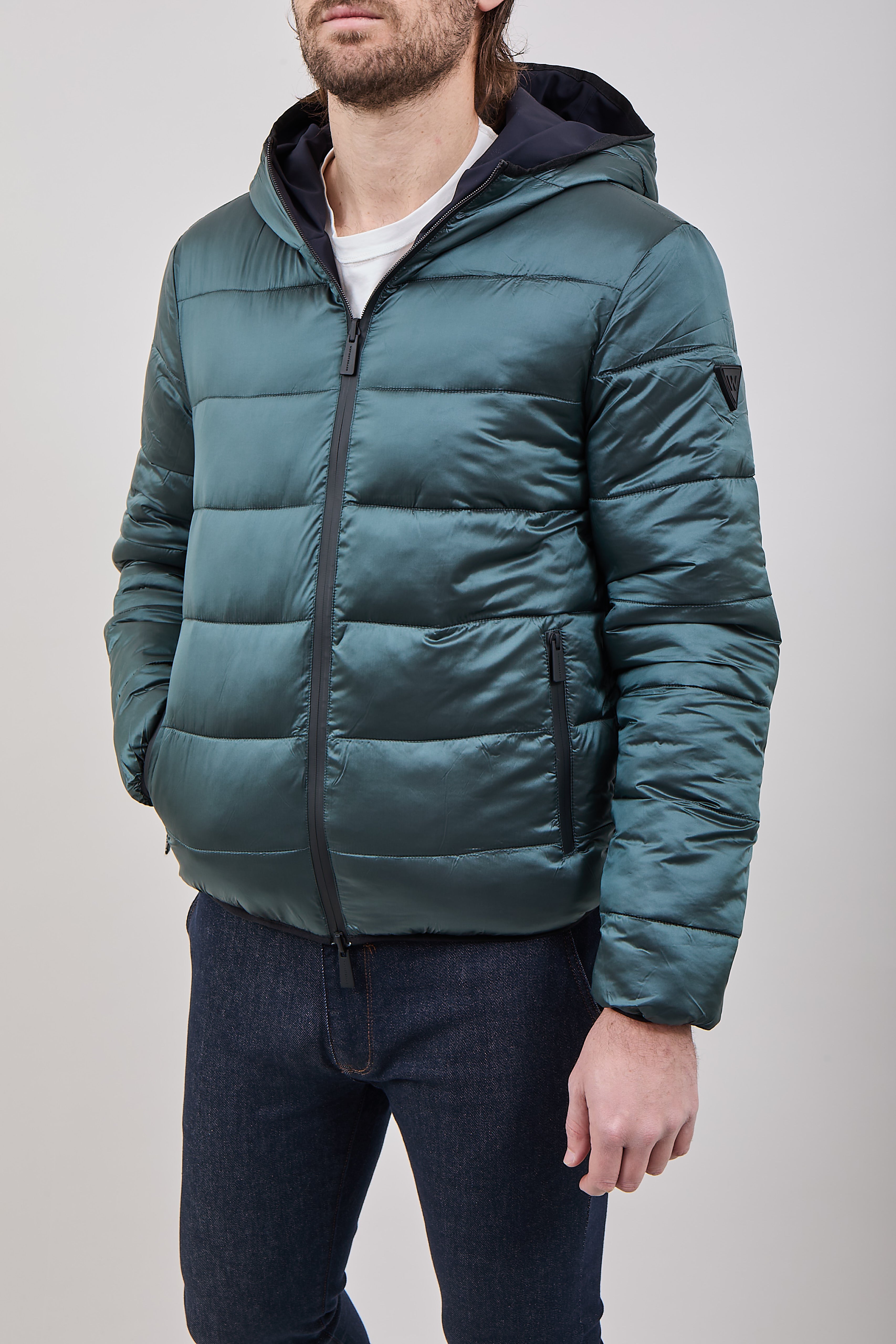 Piumino Reversibile Why Not Brand GH6 Blu/Verde