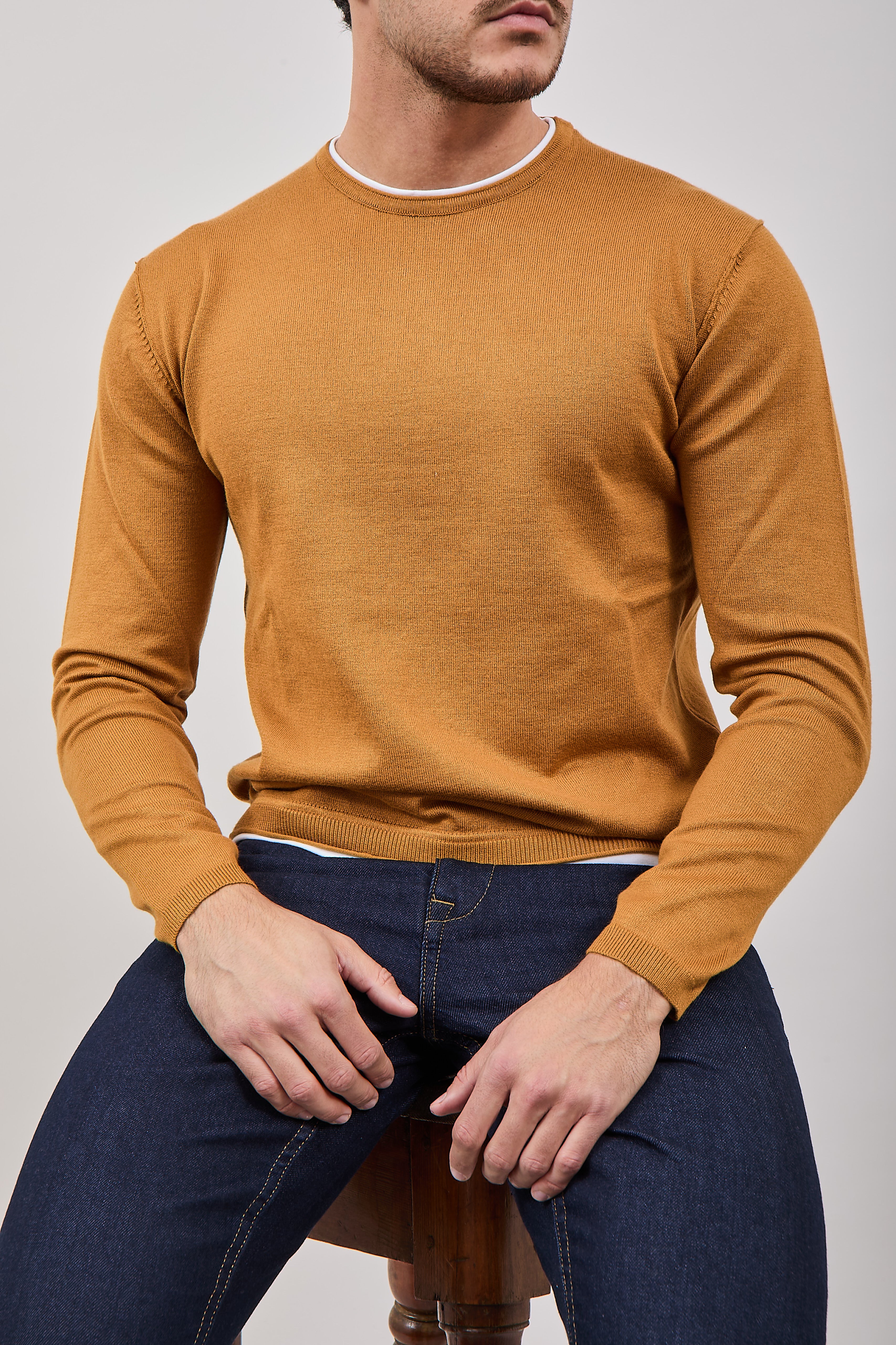 Maglioncino Hamaki-Ho Ocra 3162