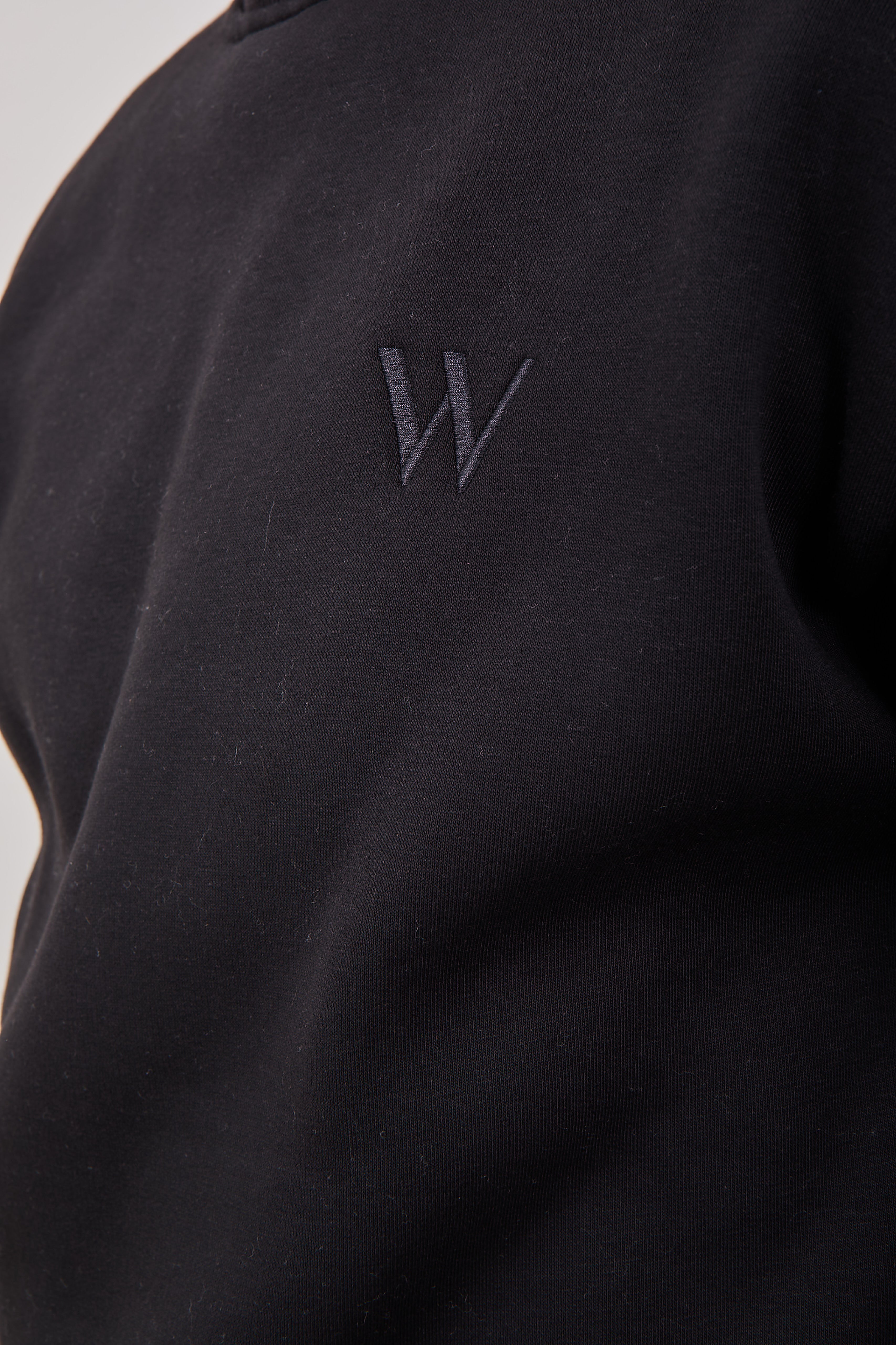 Felpa Girocollo Why Not Brand Essential Nera