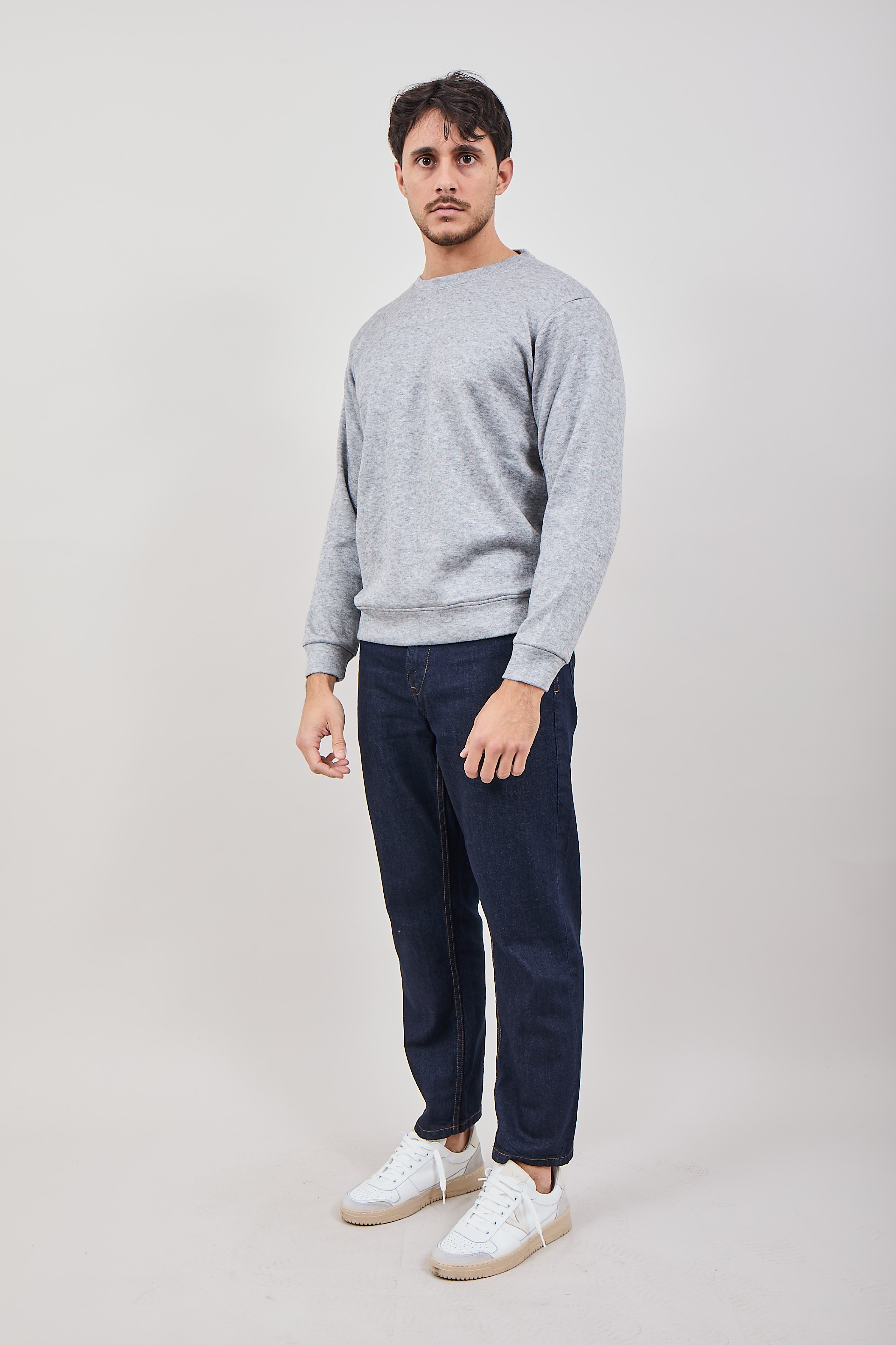 Felpa In maglia Alta Tensione Grigia