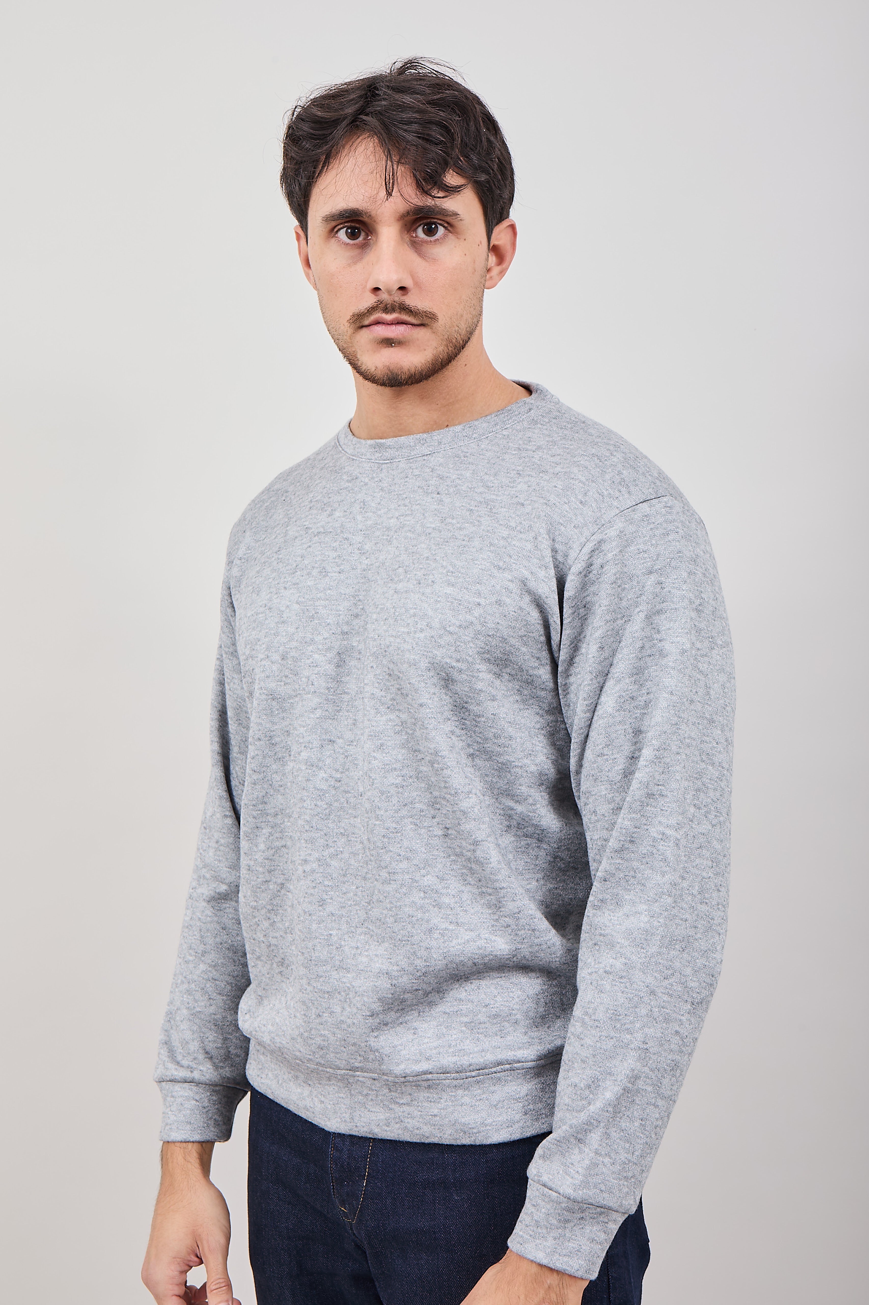 Felpa In maglia Alta Tensione Grigia