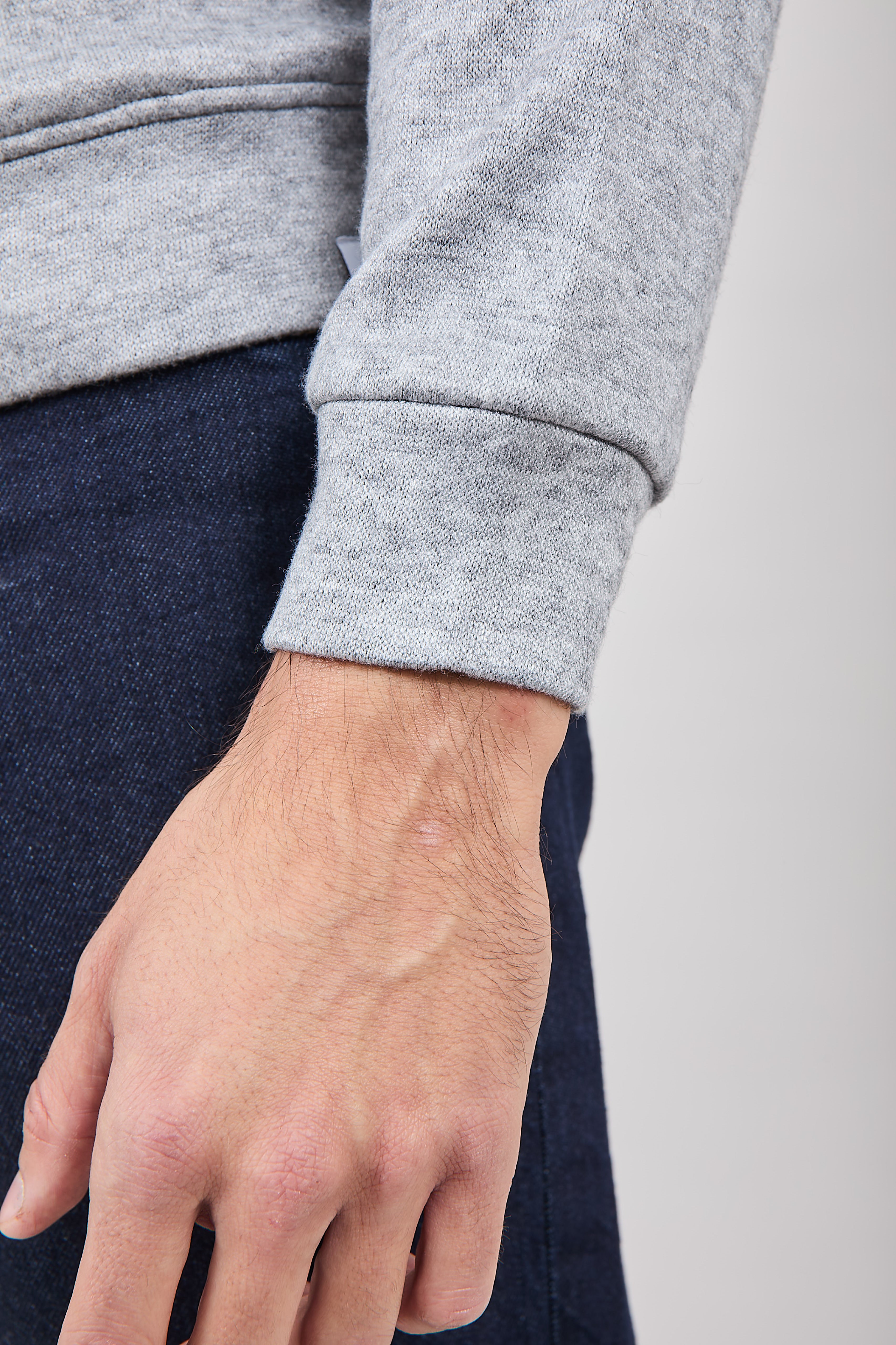 Felpa In maglia Alta Tensione Grigia