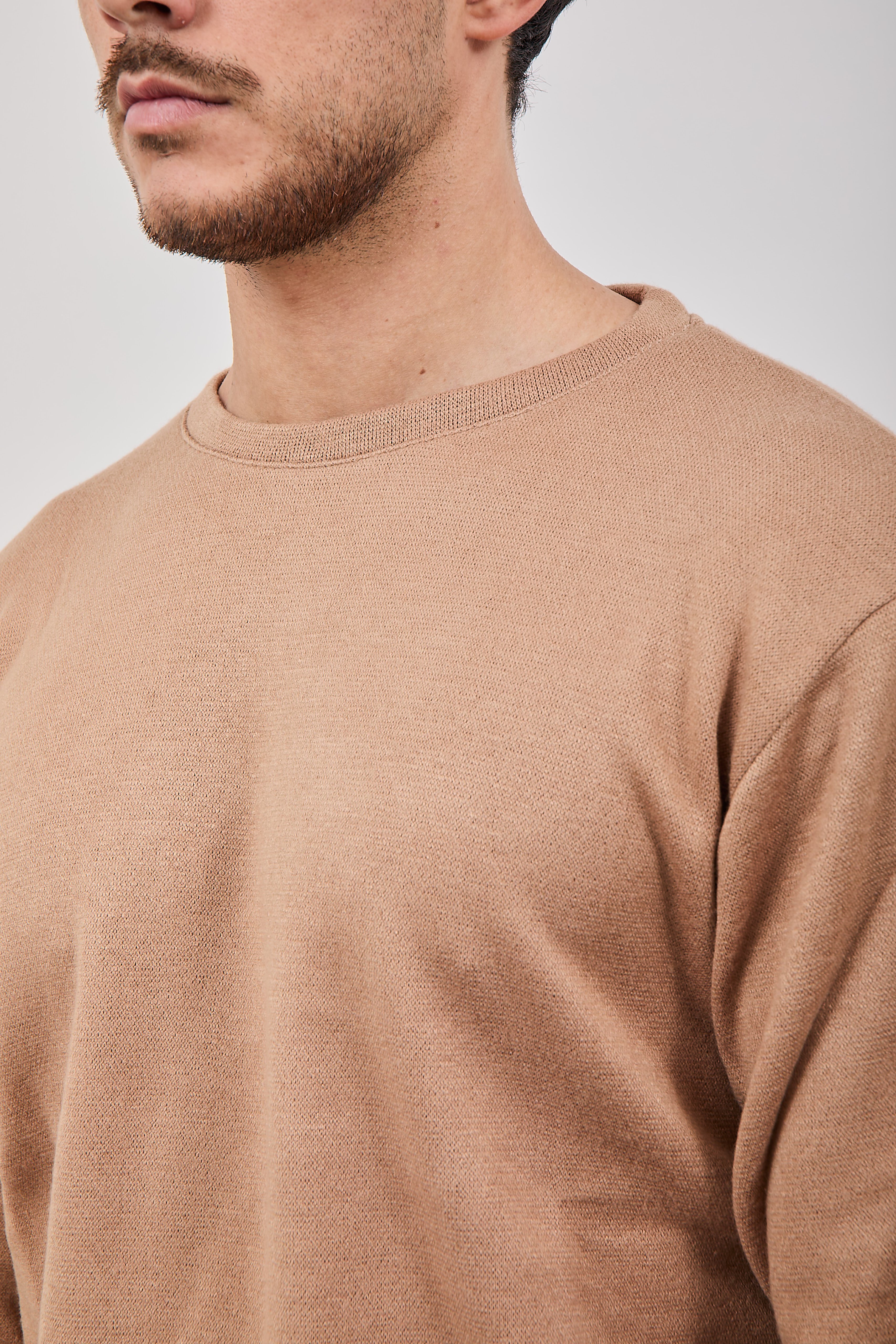 Felpa In maglia Alta Tensione Cammello