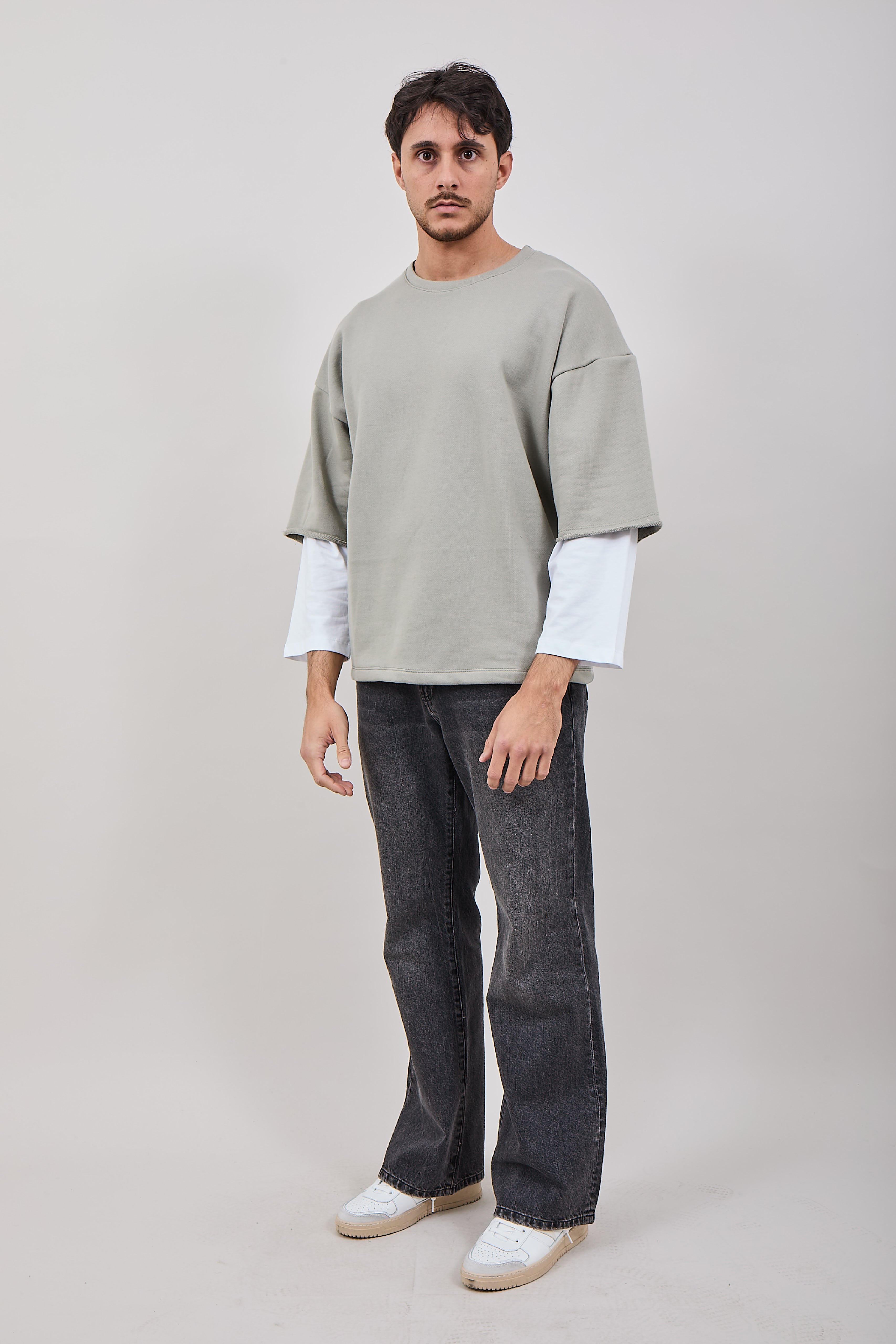 Felpa Njb Doppiamanica