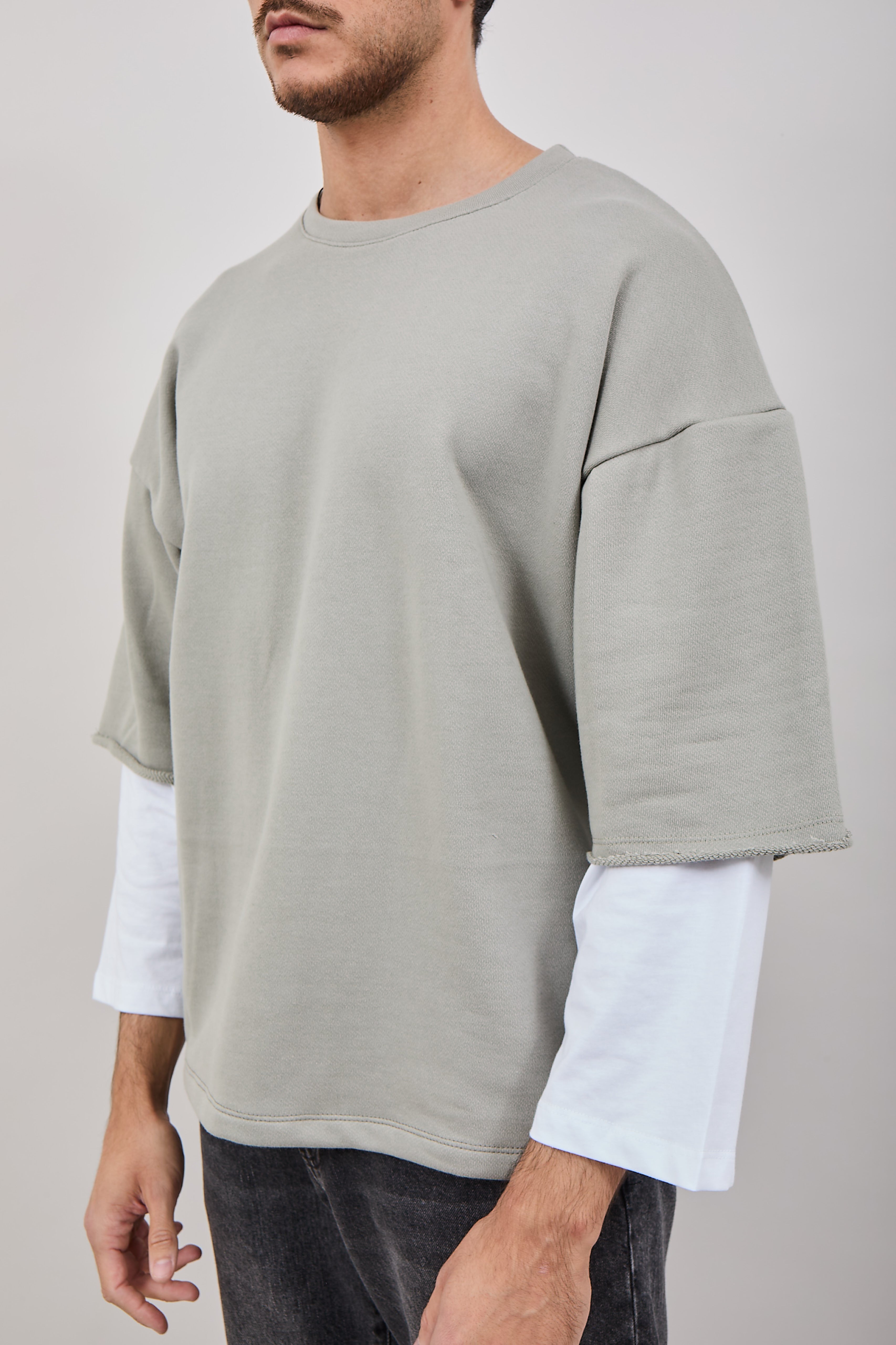 Felpa Njb Doppiamanica