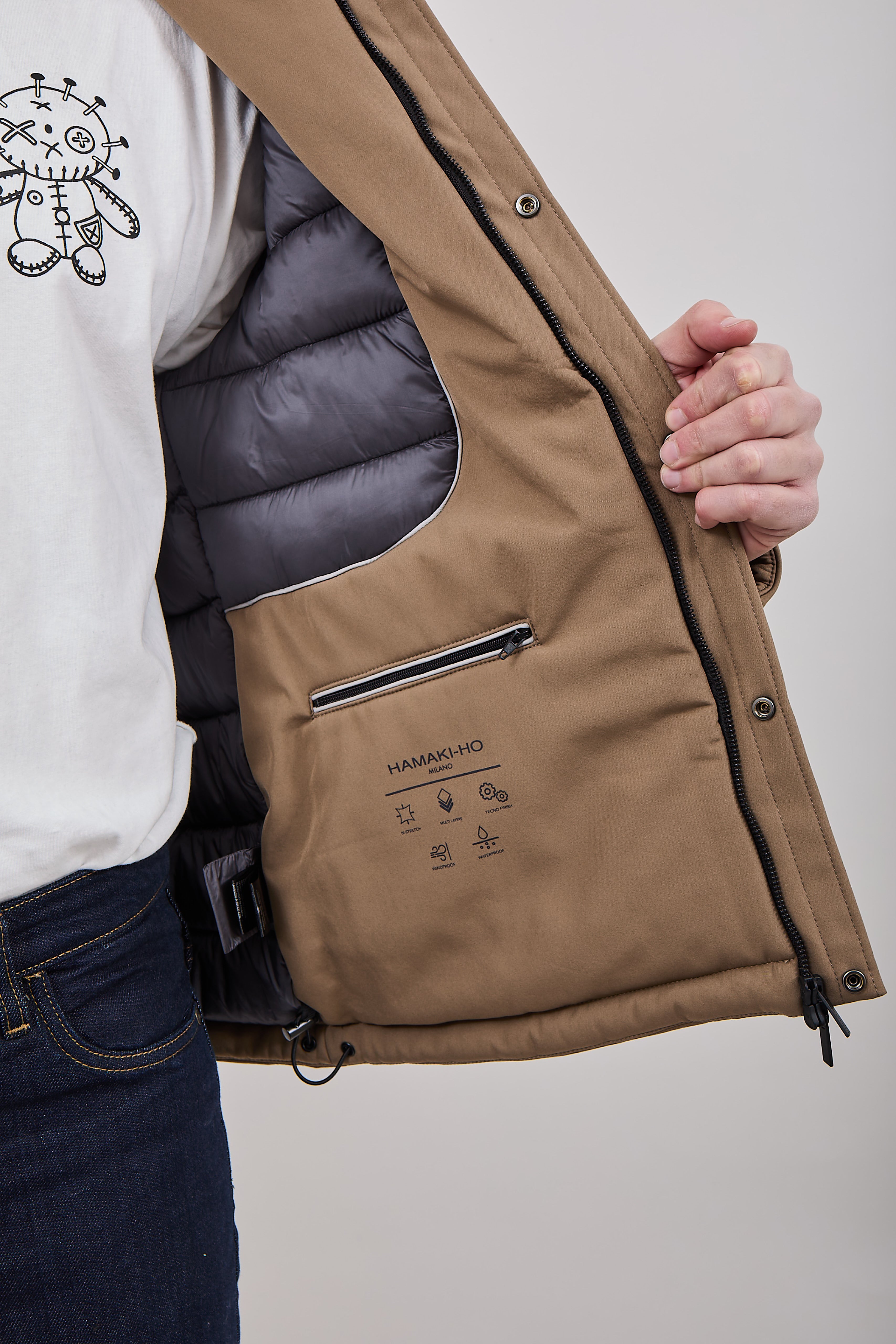 Giubbotto Hamaki-Ho Fango 1615