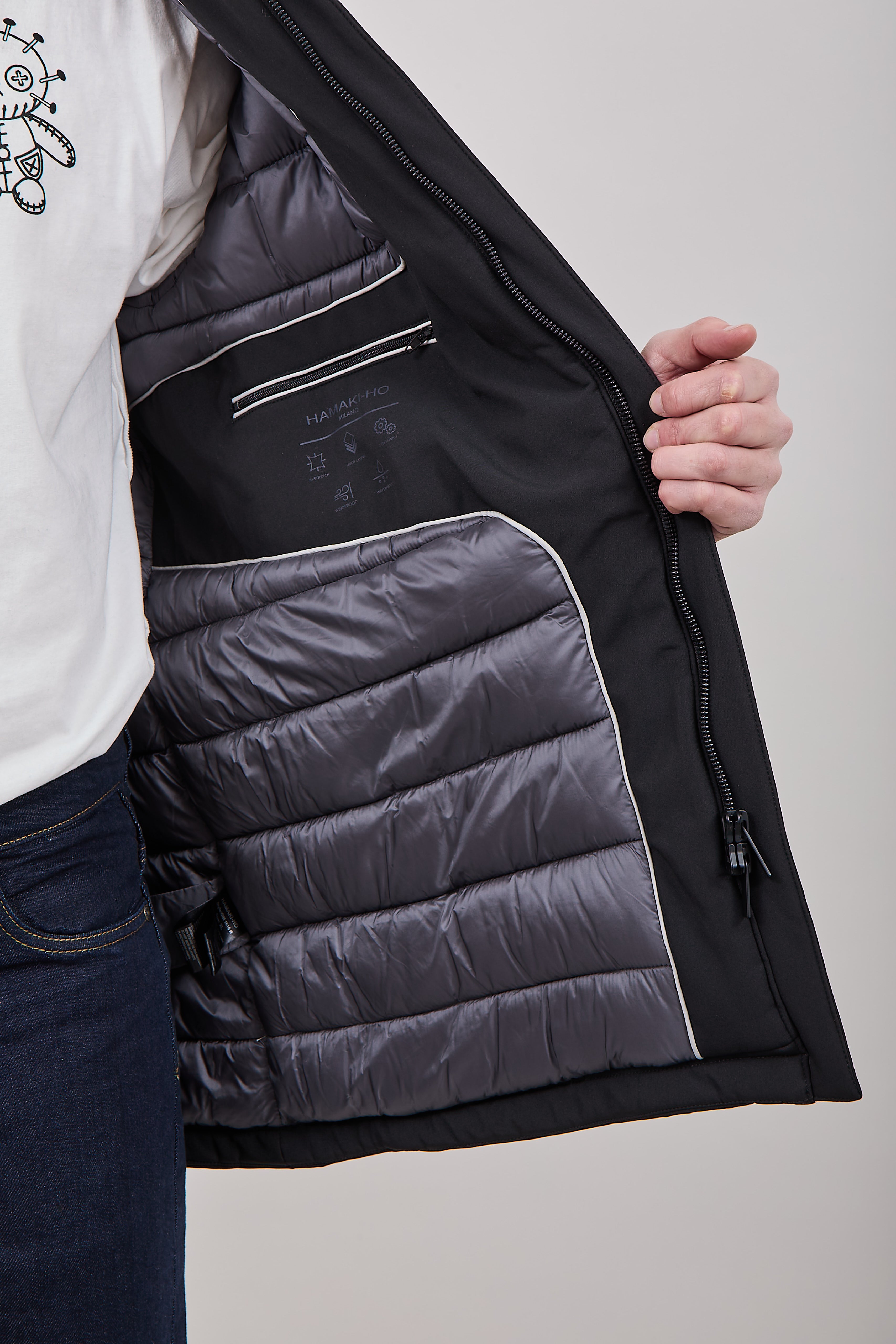 Giubbotto Hamaki-Ho Nero 1616