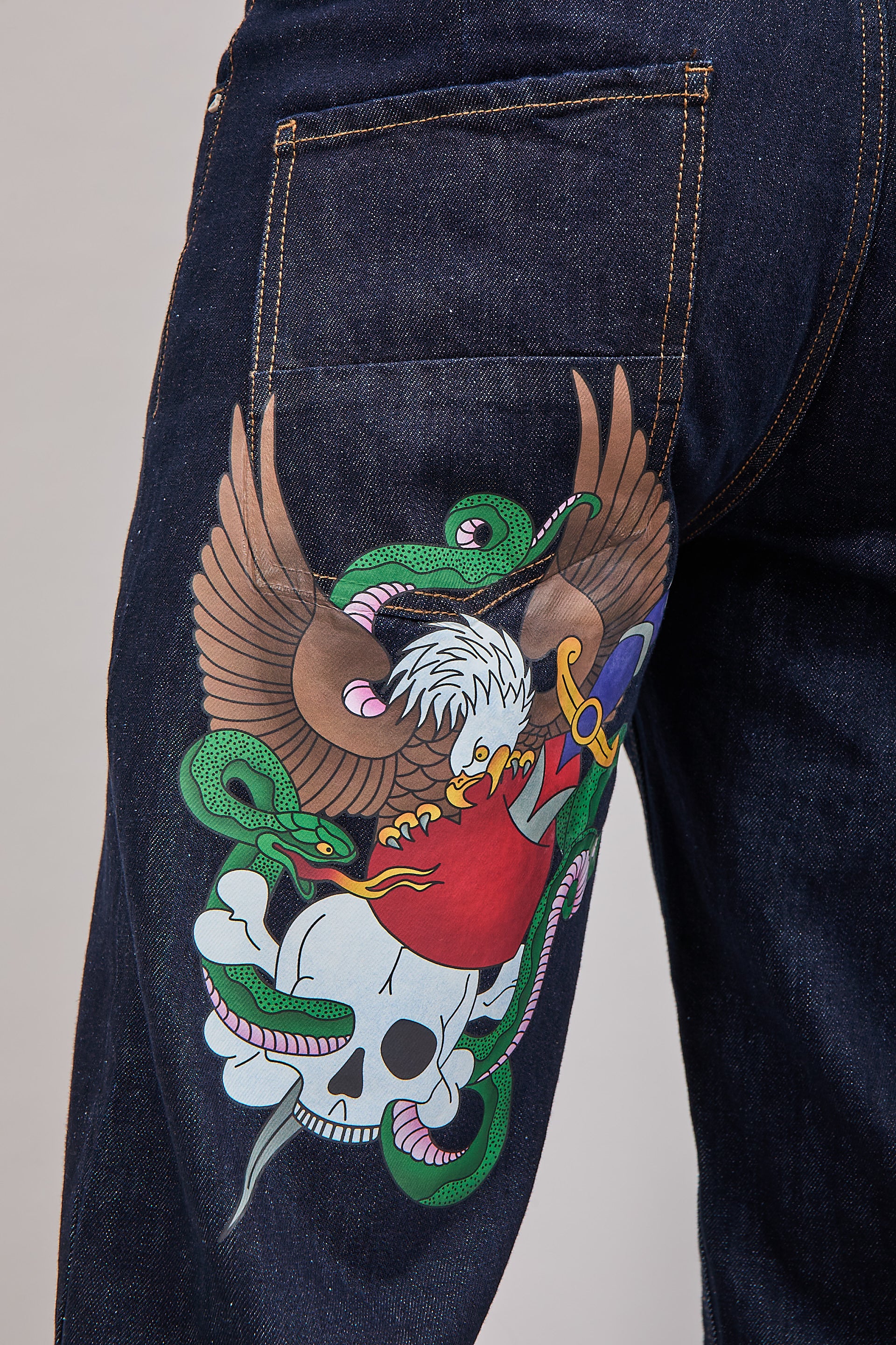 Jeans Berna stampa 2098