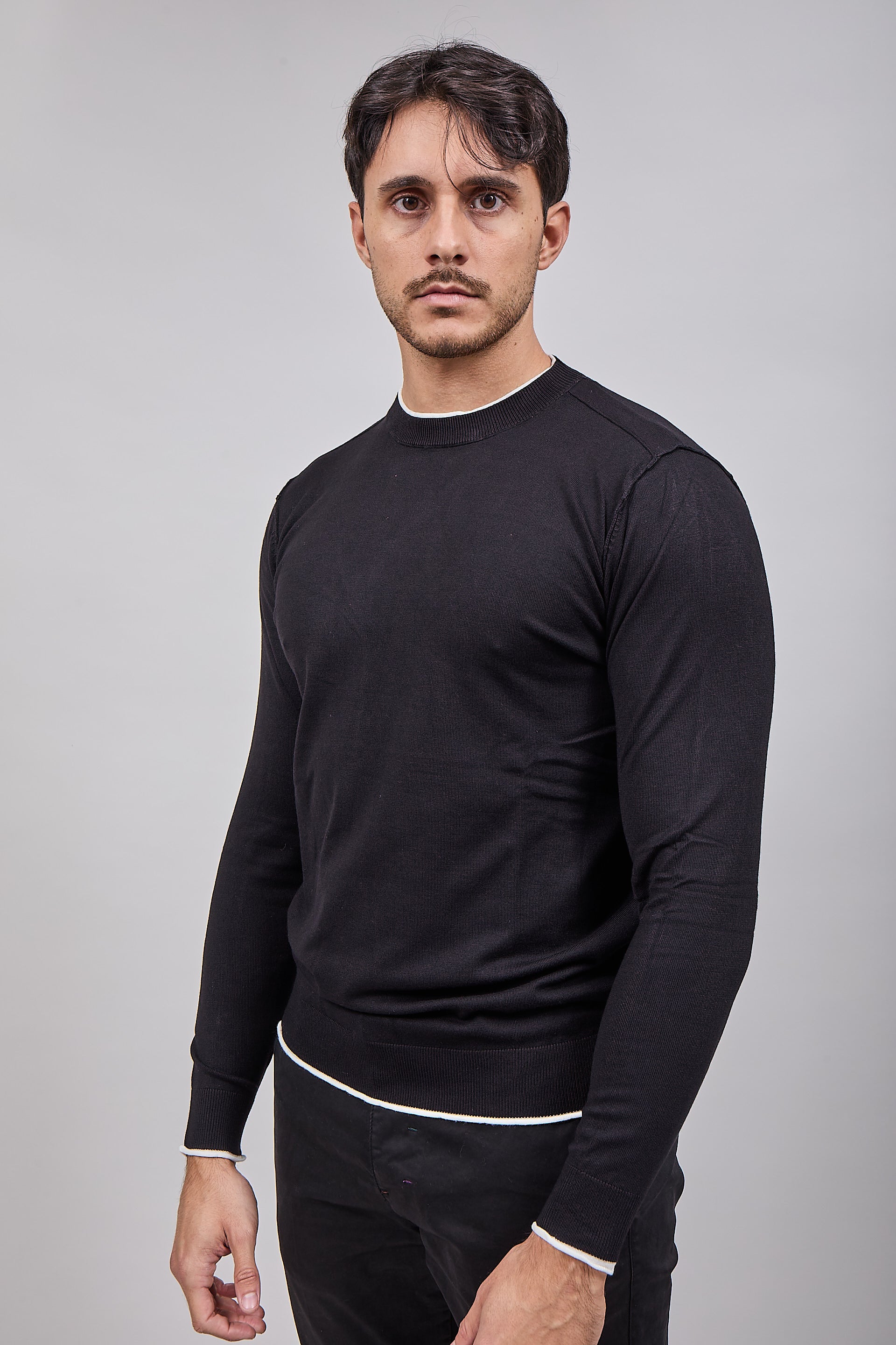 Maglioncino Over-d Nero M07