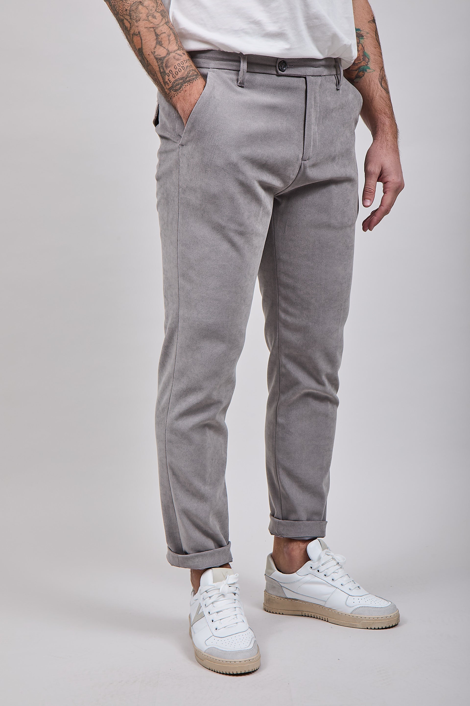 Pantalone Alta Tensione 2660 Perla