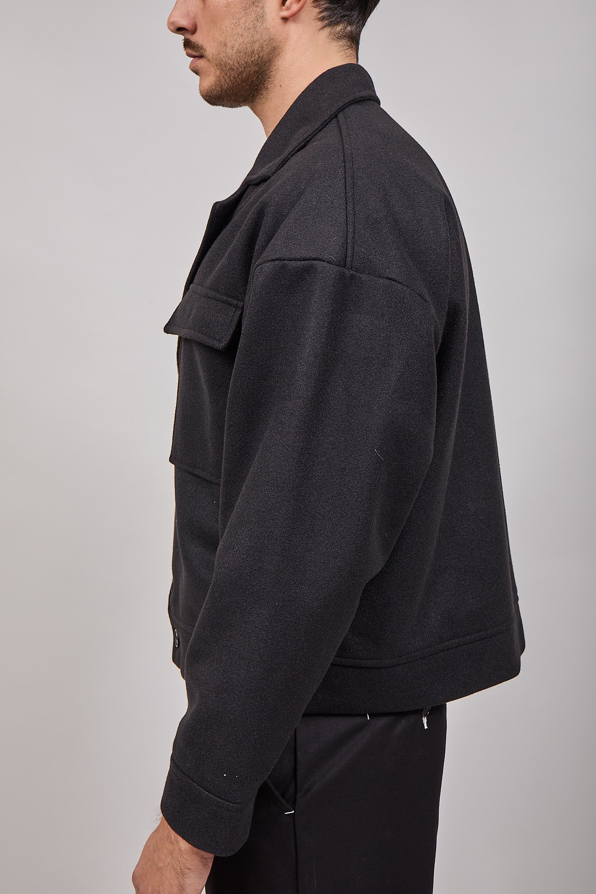 Cappotto NJB Cropped Nero