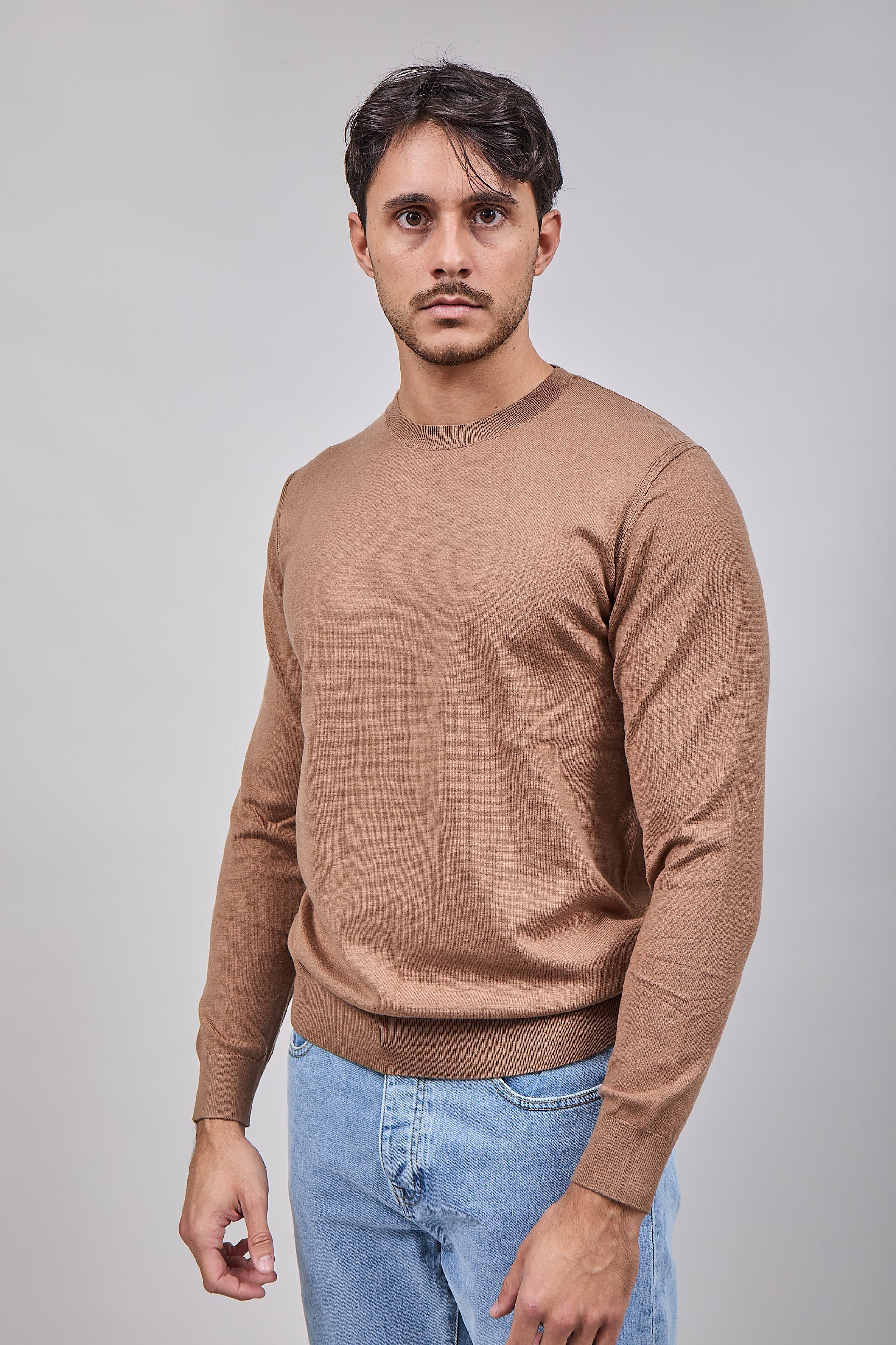Maglioncino Diktat Cashmere Cammello 001