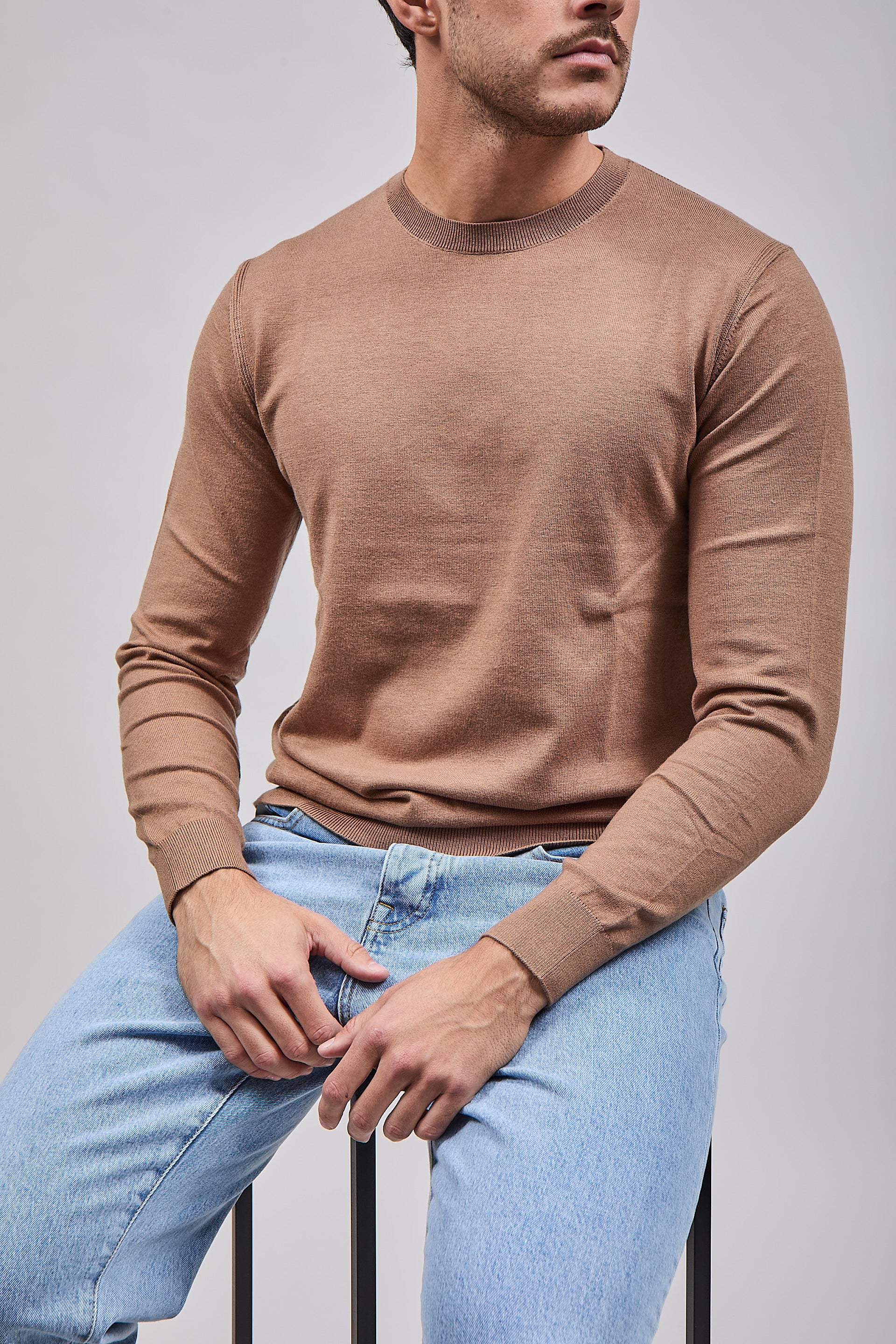 Maglioncino Diktat Cashmere Cammello 001