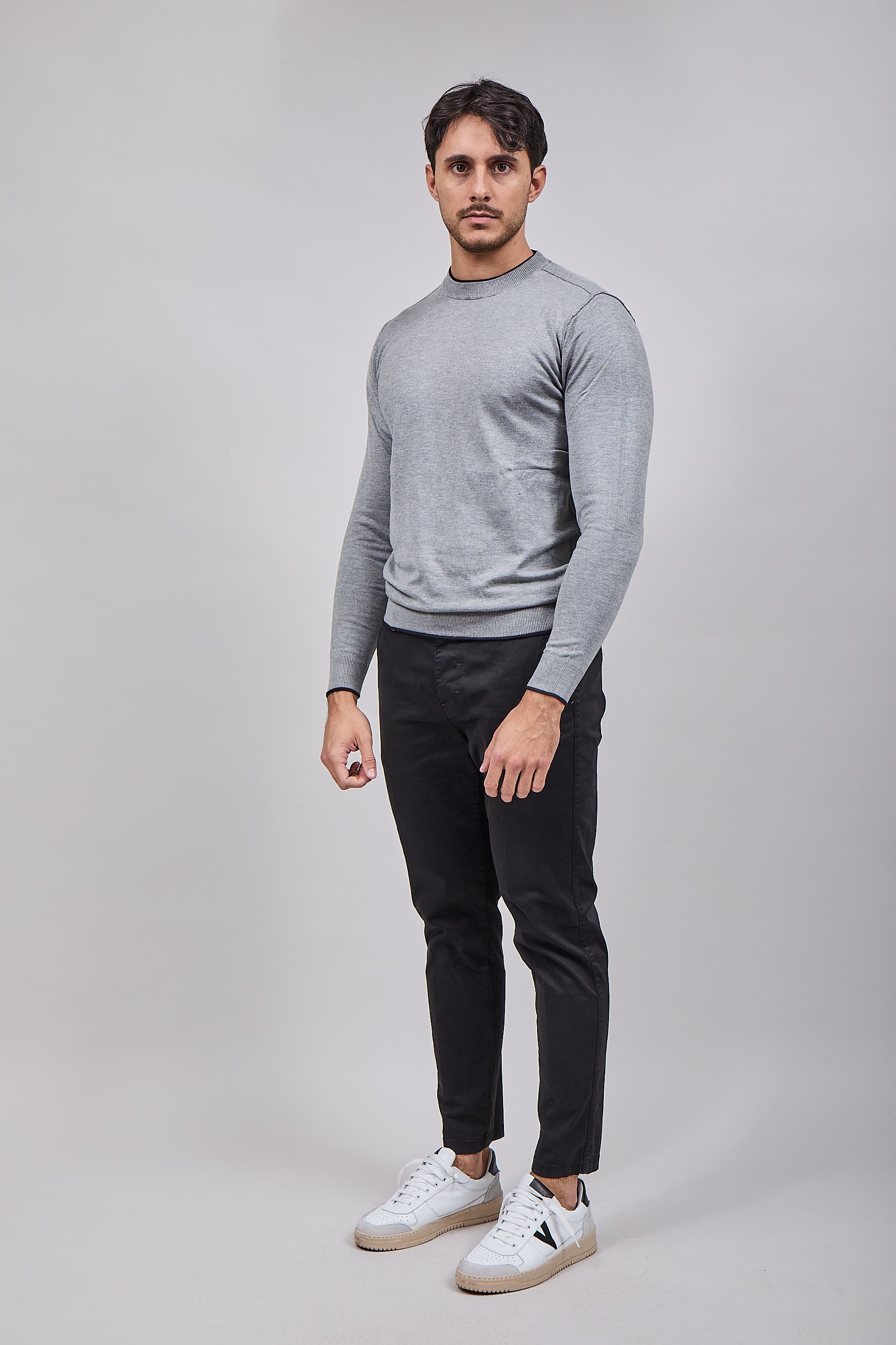 Maglioncino Over-d Grigio M07