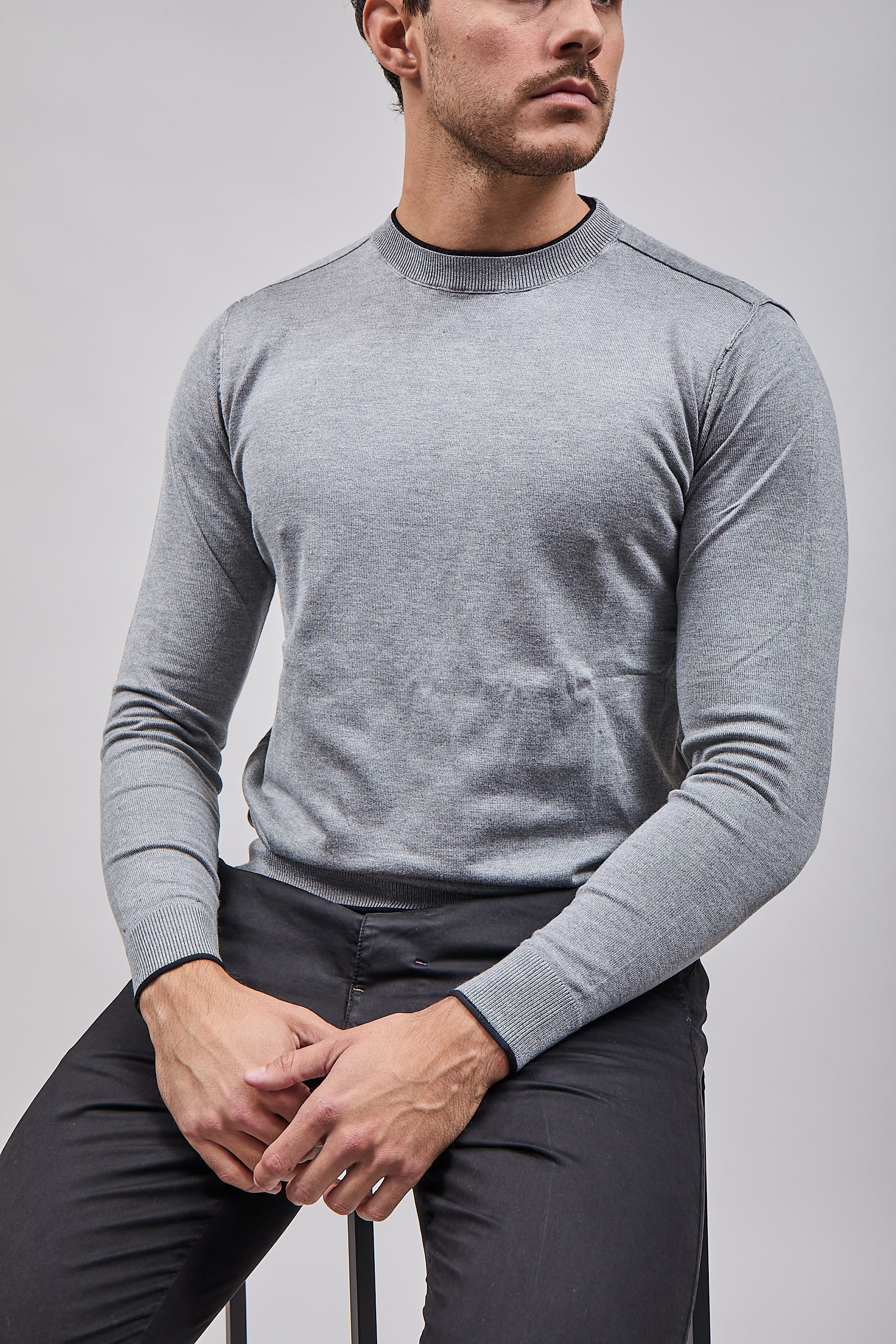 Maglioncino Over-d Grigio M07