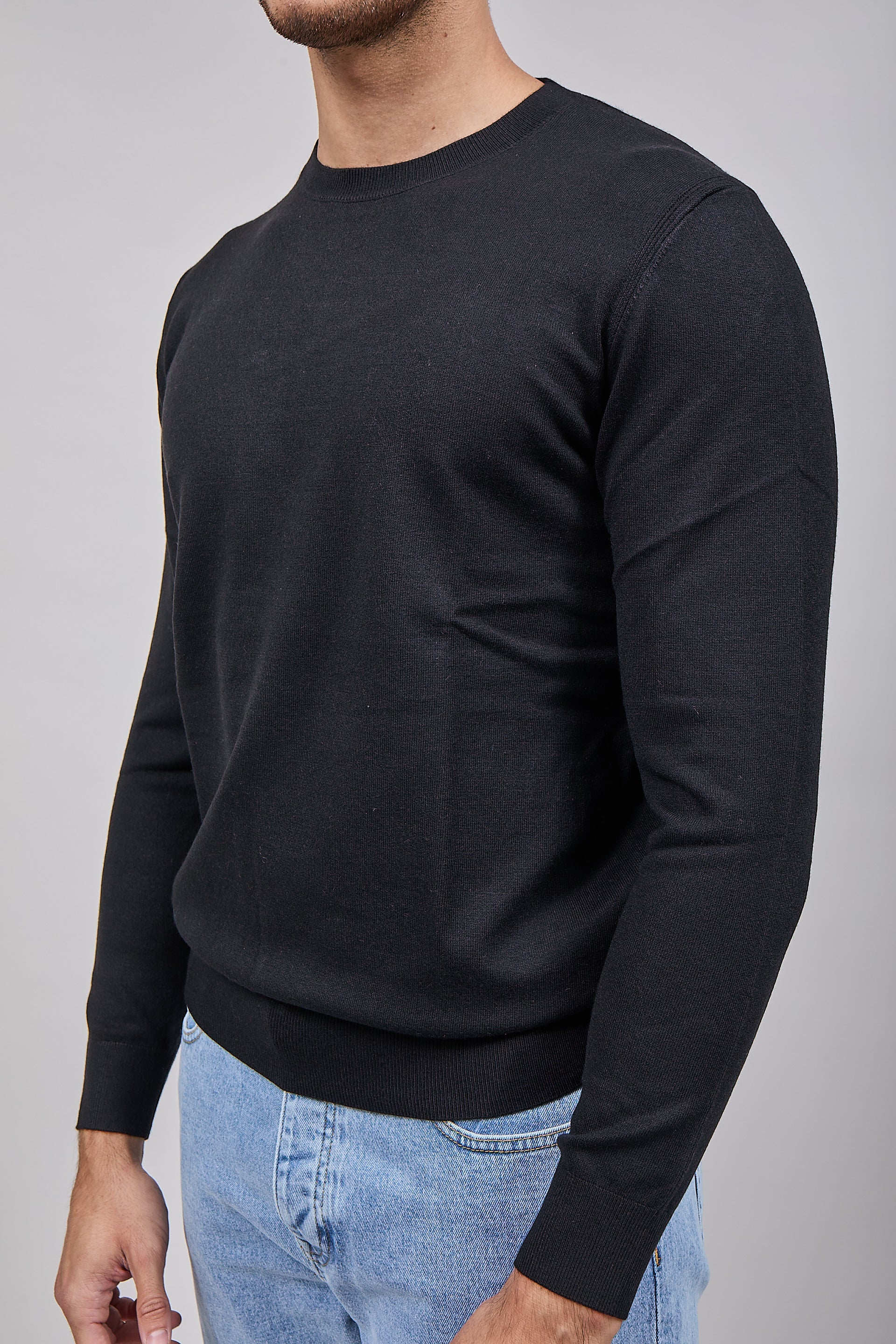Maglioncino Diktat Cashmere Nero 001