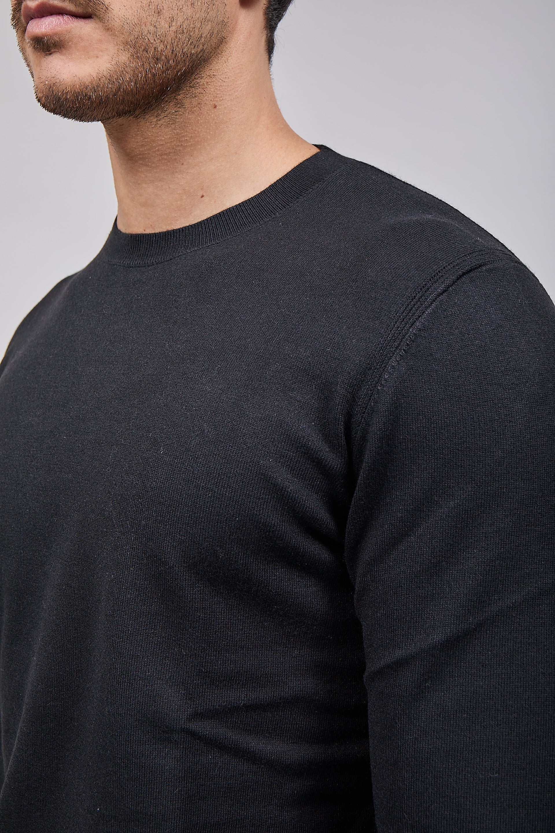 Maglioncino Diktat Cashmere Nero 001