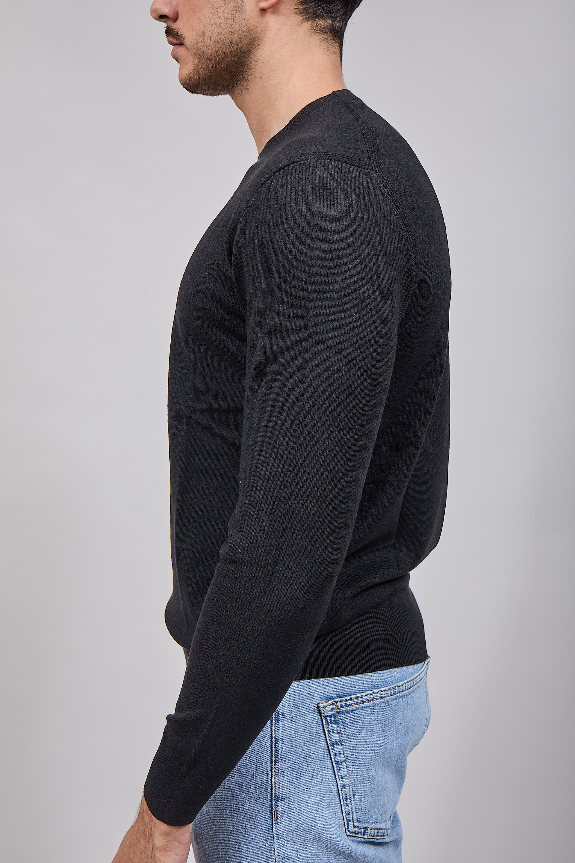 Maglioncino Diktat Cashmere Nero 001