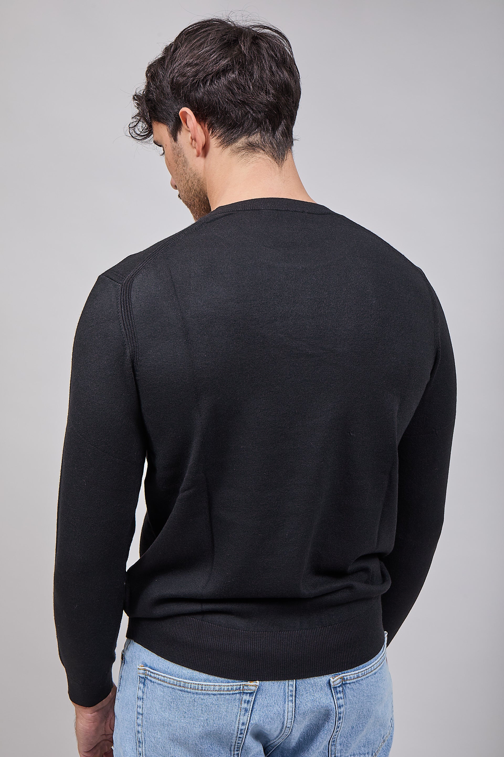 Maglioncino Diktat Cashmere Nero 001