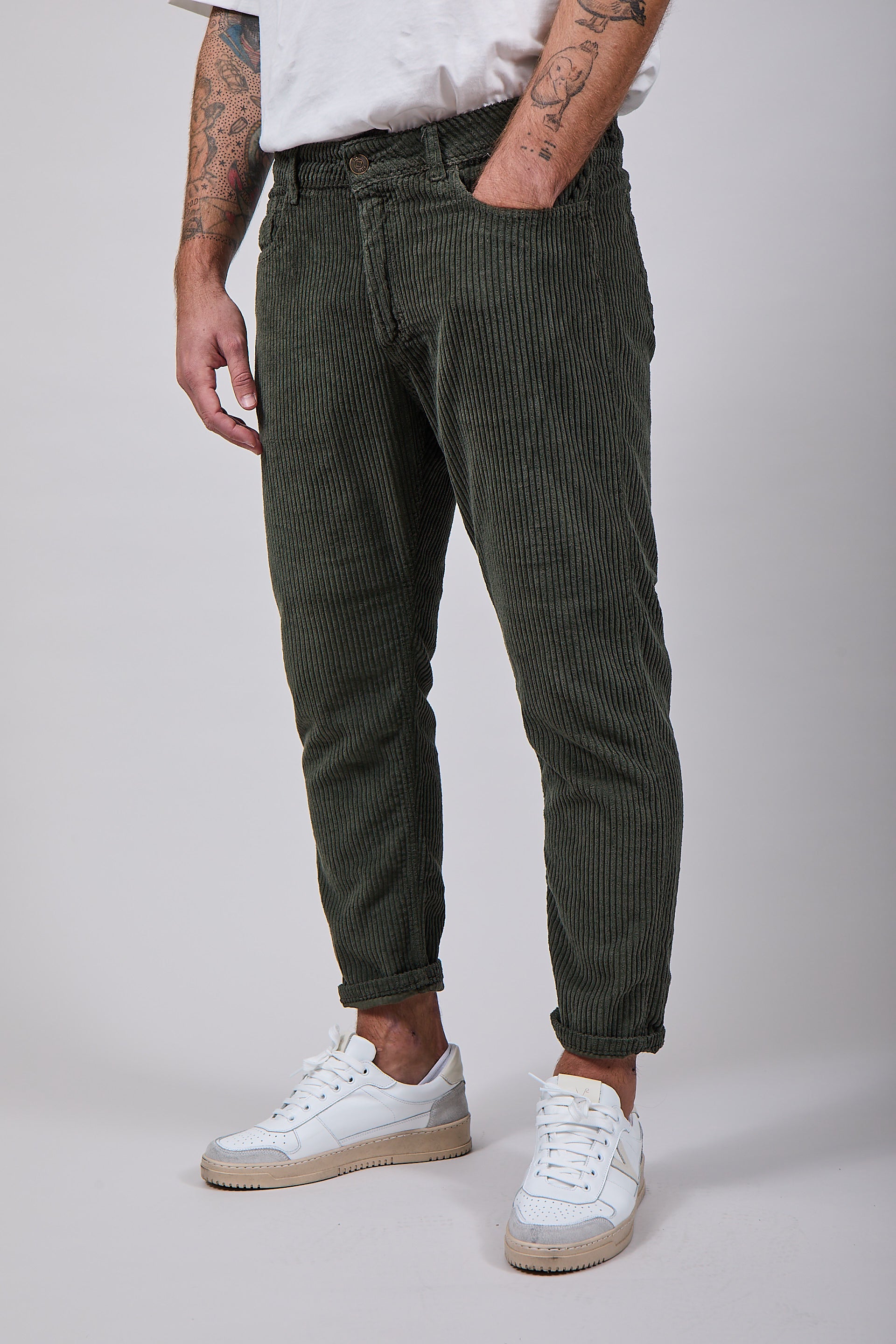 Pantalone velluto Pont Militare (12311106355540)
