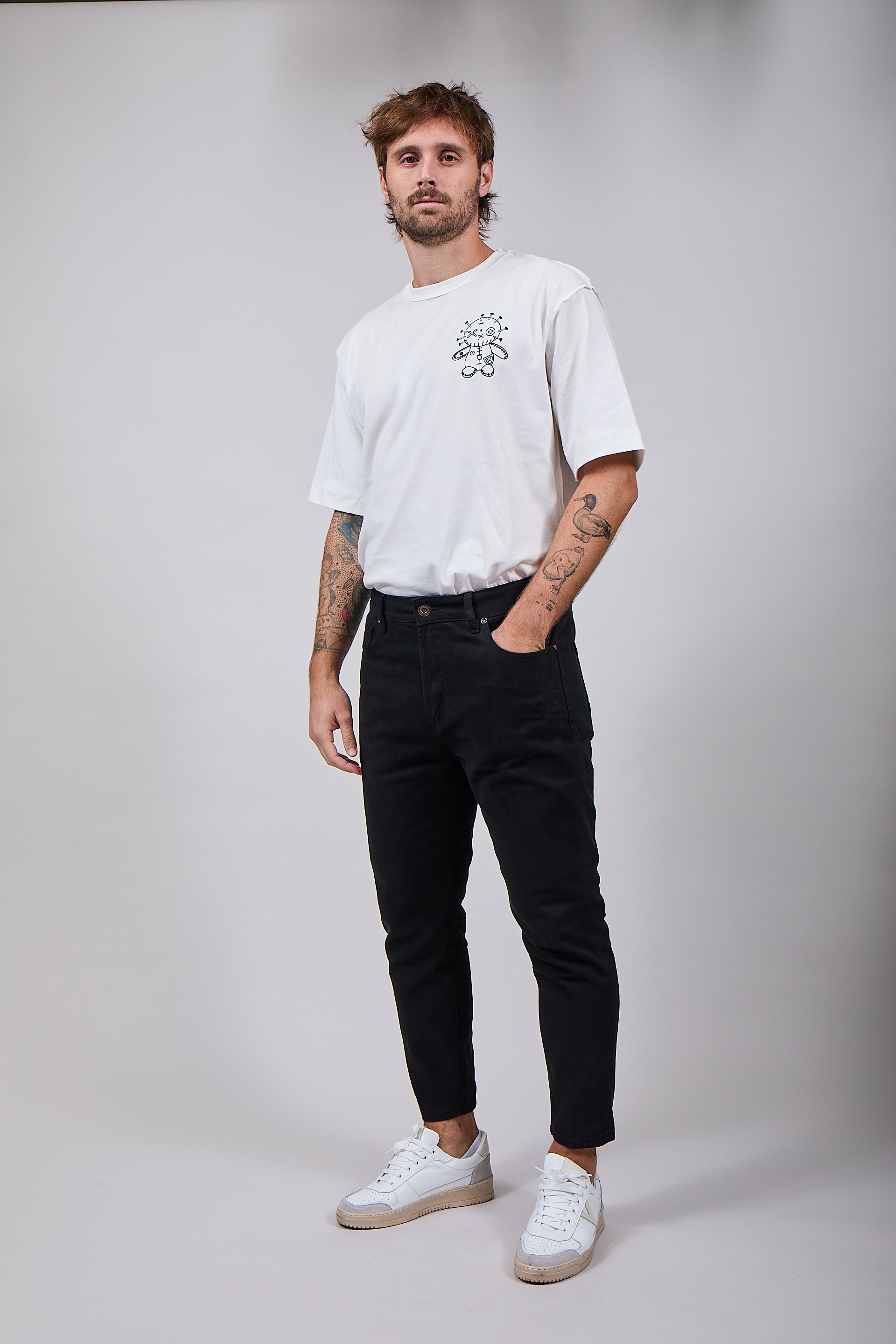 Pantalone Gianni Lupo Nero 6228 (12319178326356)