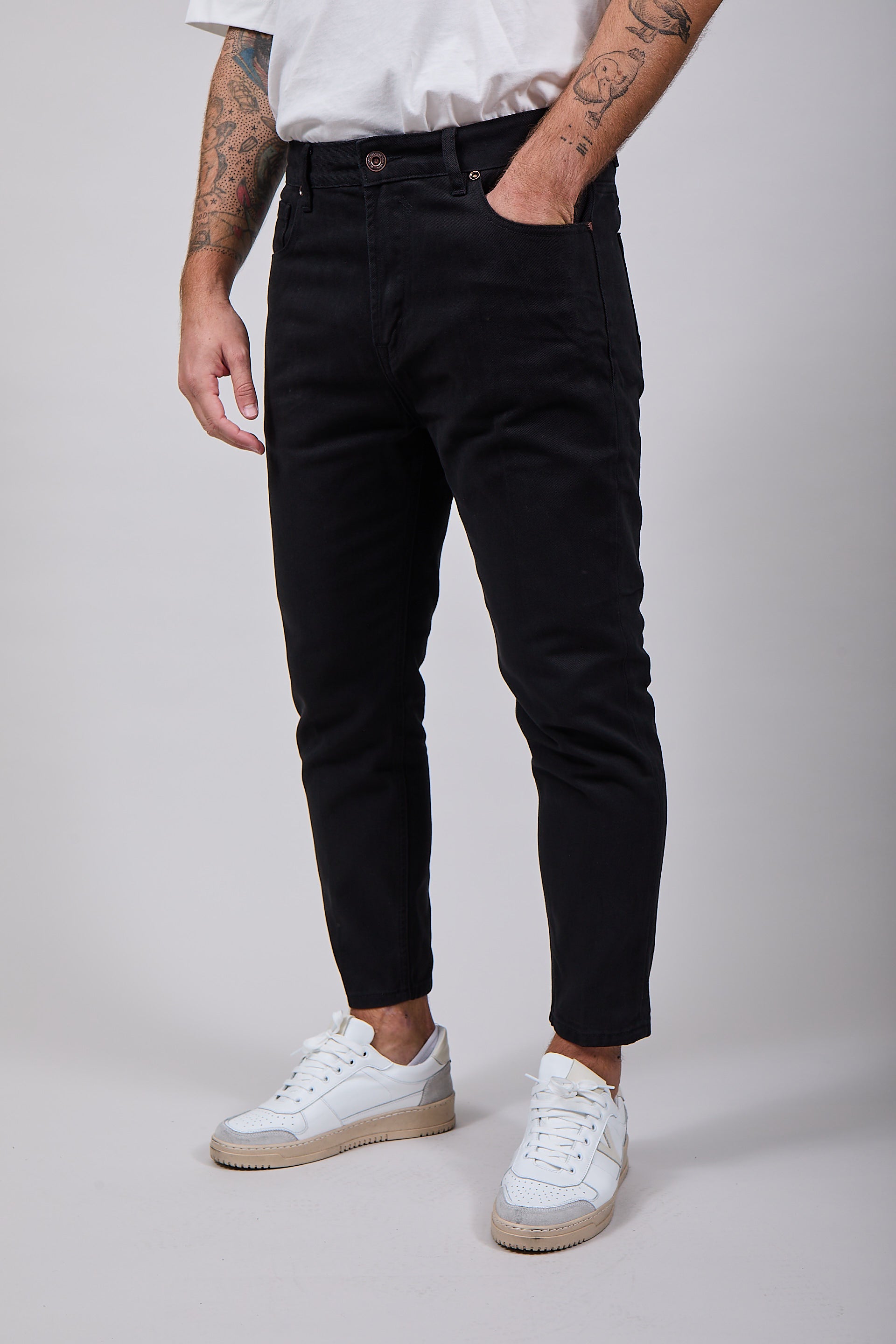 Pantalone Gianni Lupo Nero 6228 (12319178326356)