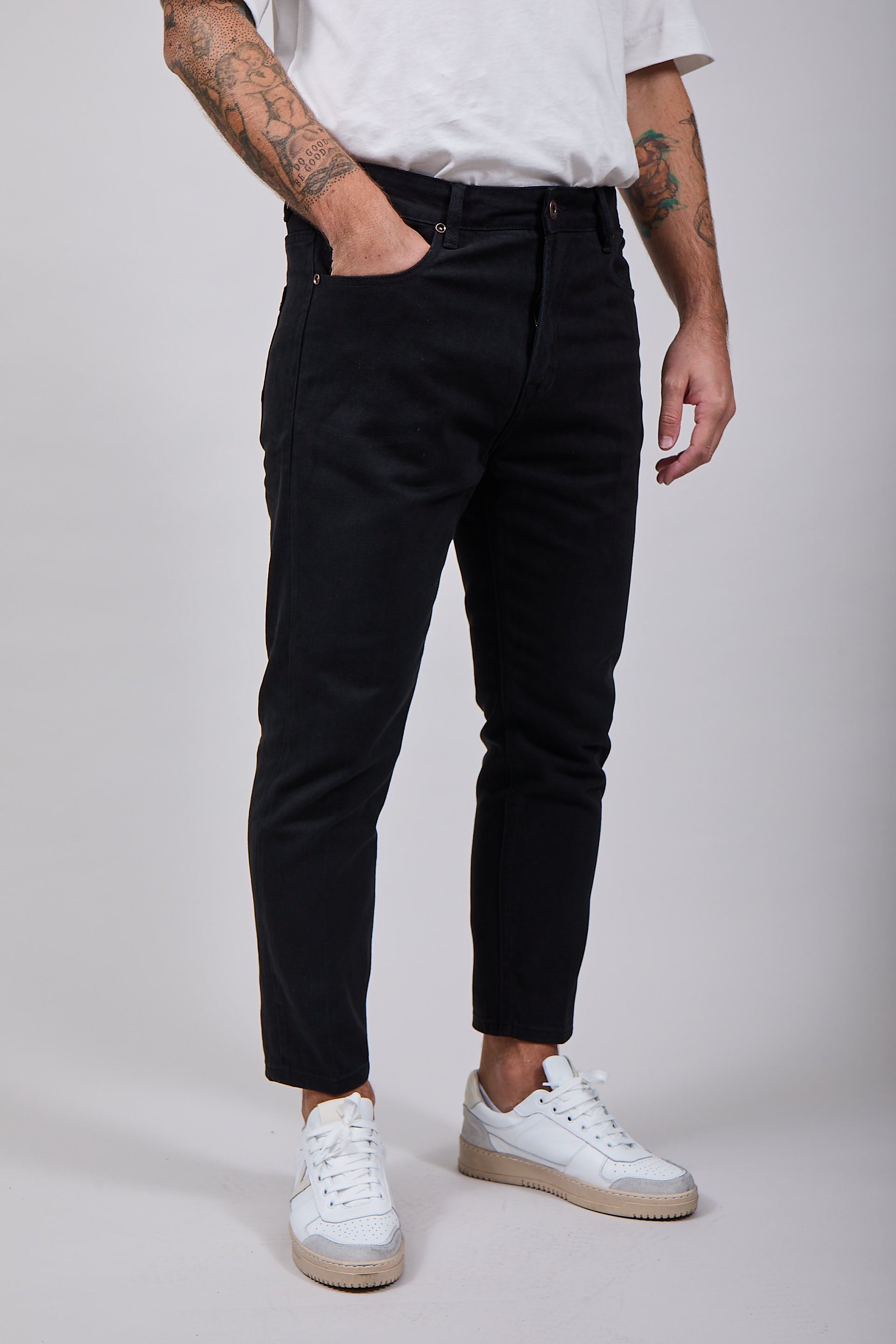 Pantalone Gianni Lupo Nero 6228 (12319178326356)
