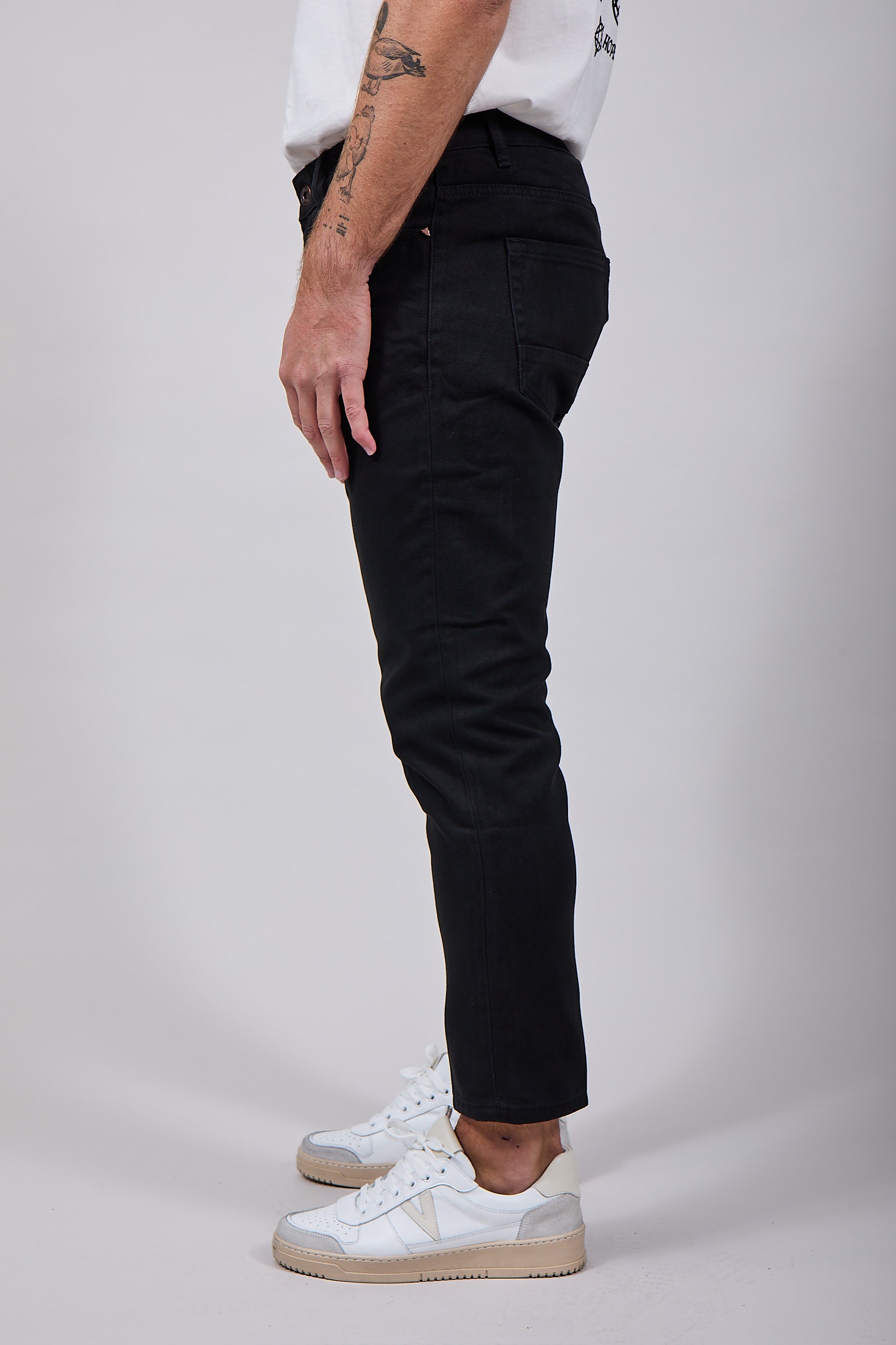 Pantalone Gianni Lupo Nero 6228 (12319178326356)