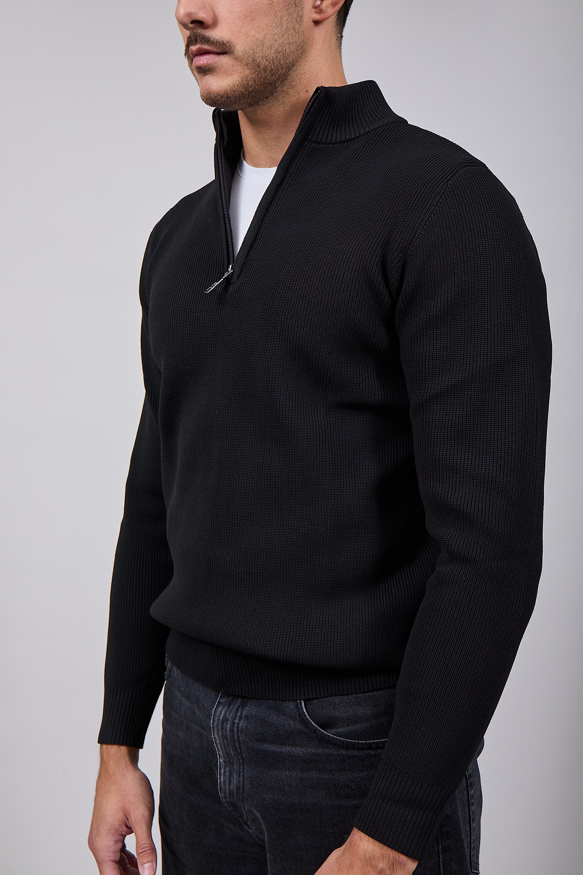 Lupetto Over-d Zip Nero M90 (12311489741140)