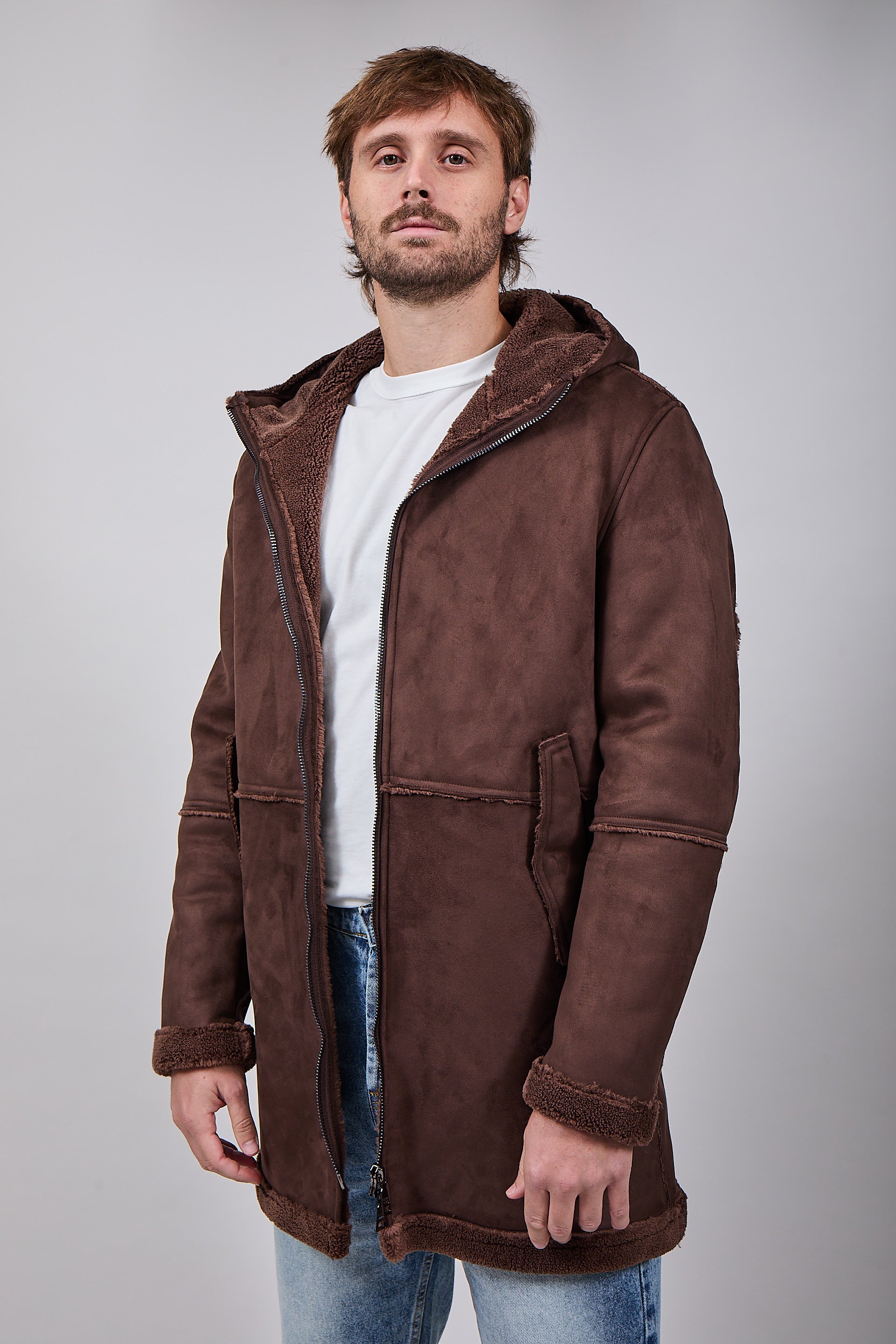 Parka Over-d Eco Montone Moro J18 (12311478468948)