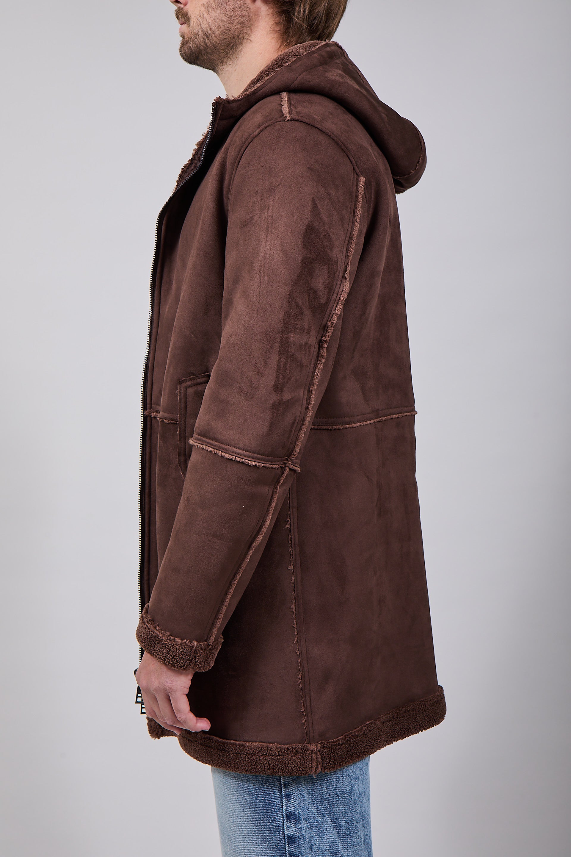 Parka Over-d Eco Montone Moro J18 (12311478468948)
